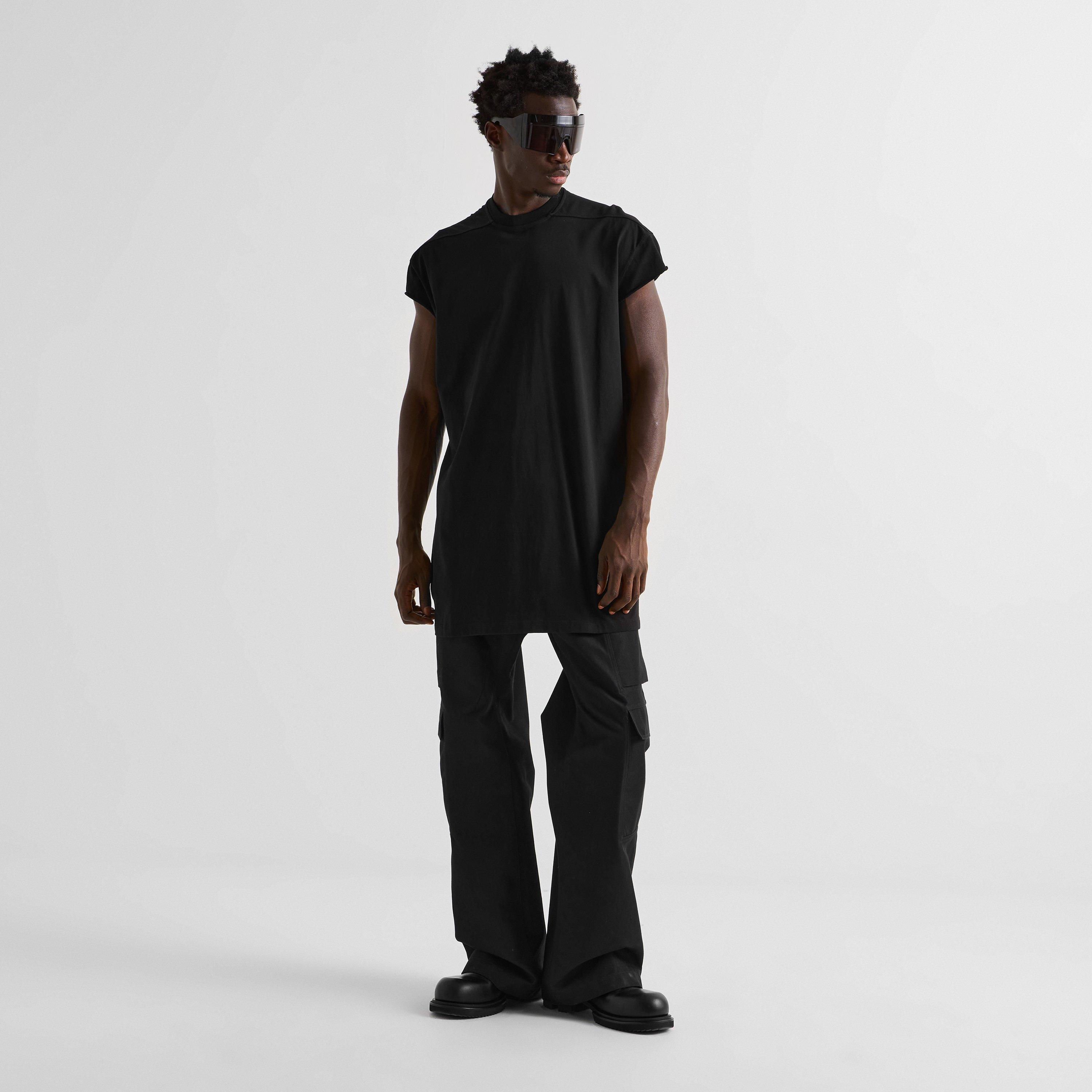 Black - Rick Owens - Jumbo Short Sleeve Tee - 4