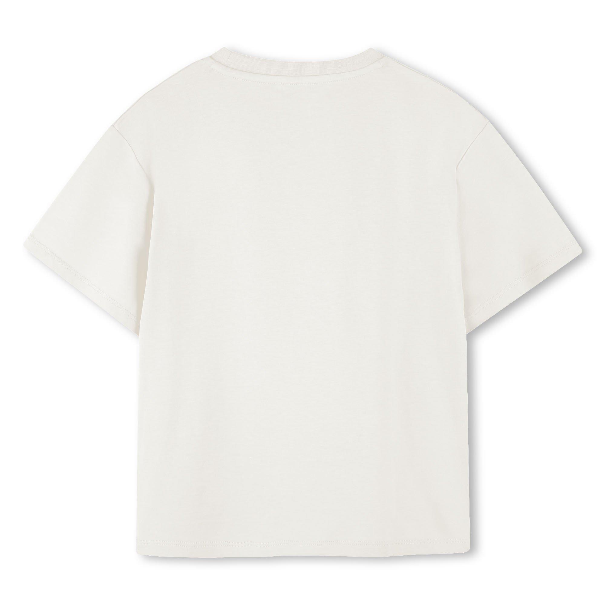 Beige 117 - Kenzo - Unisex Kids Tiger Regular Fit T-Shirt - 2