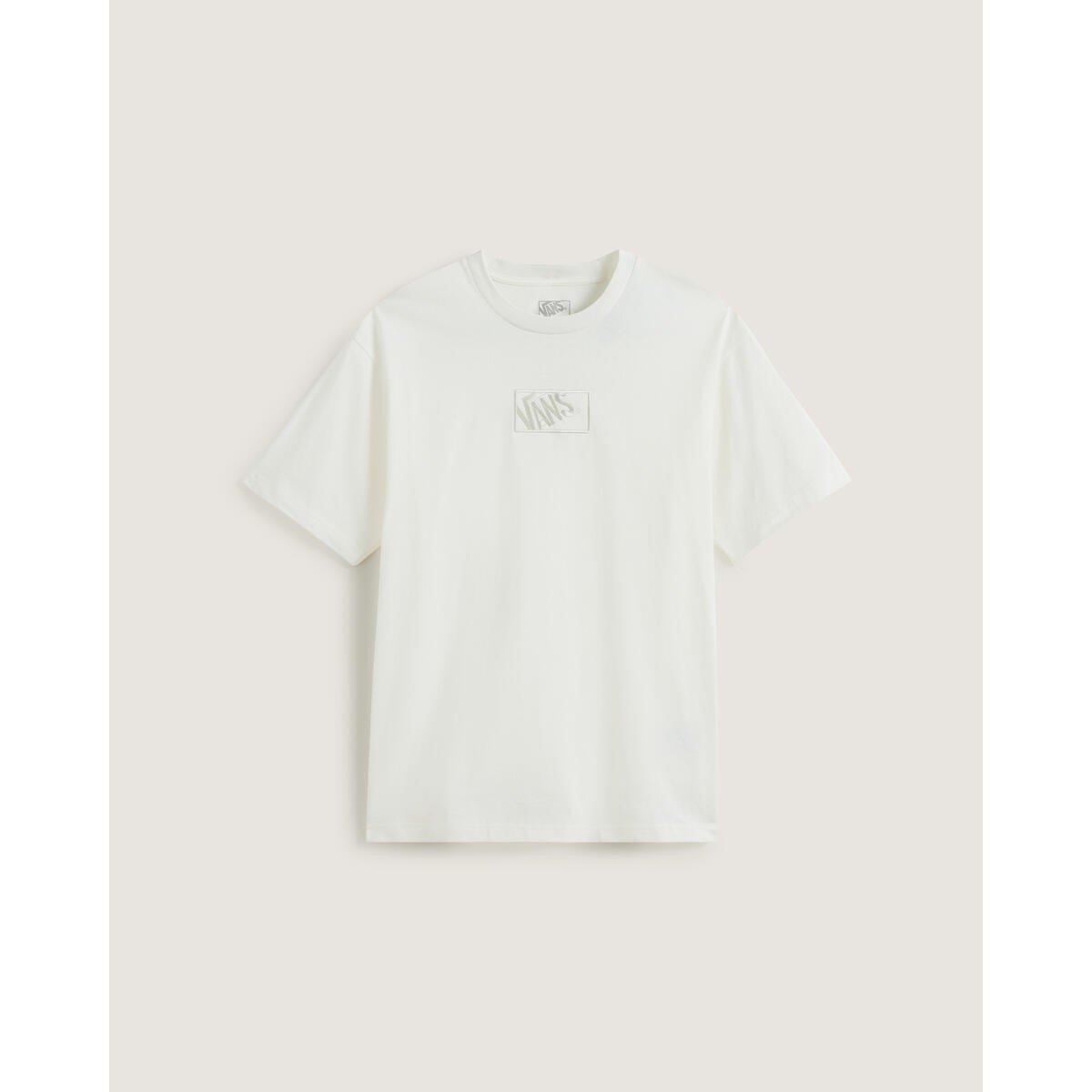Vans Men's Blocked Box Oversized T-Shirt - Marshmallow - Medium