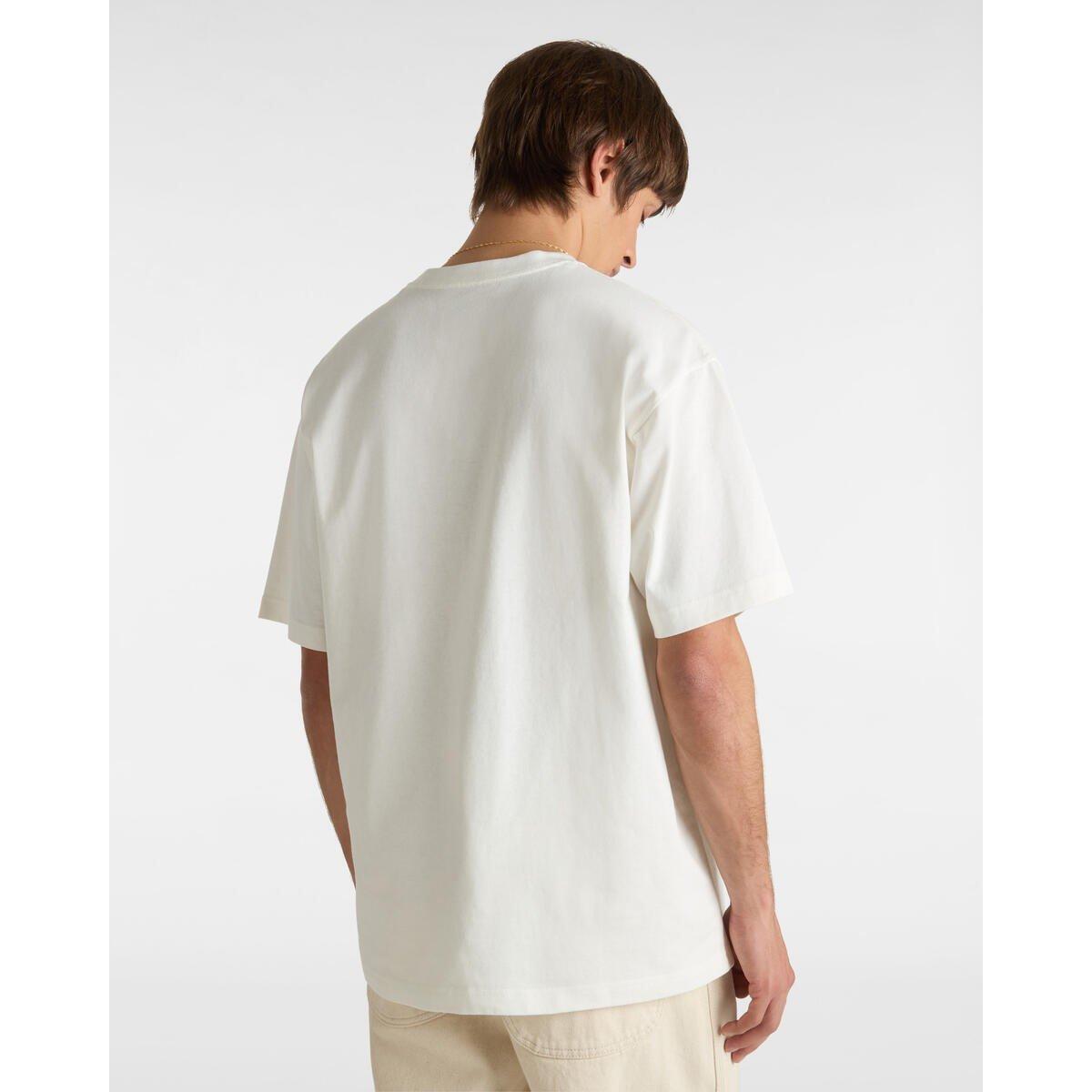 Marshmallow - Vans - Men's Blocked Box Oversized T-Shirt - 4