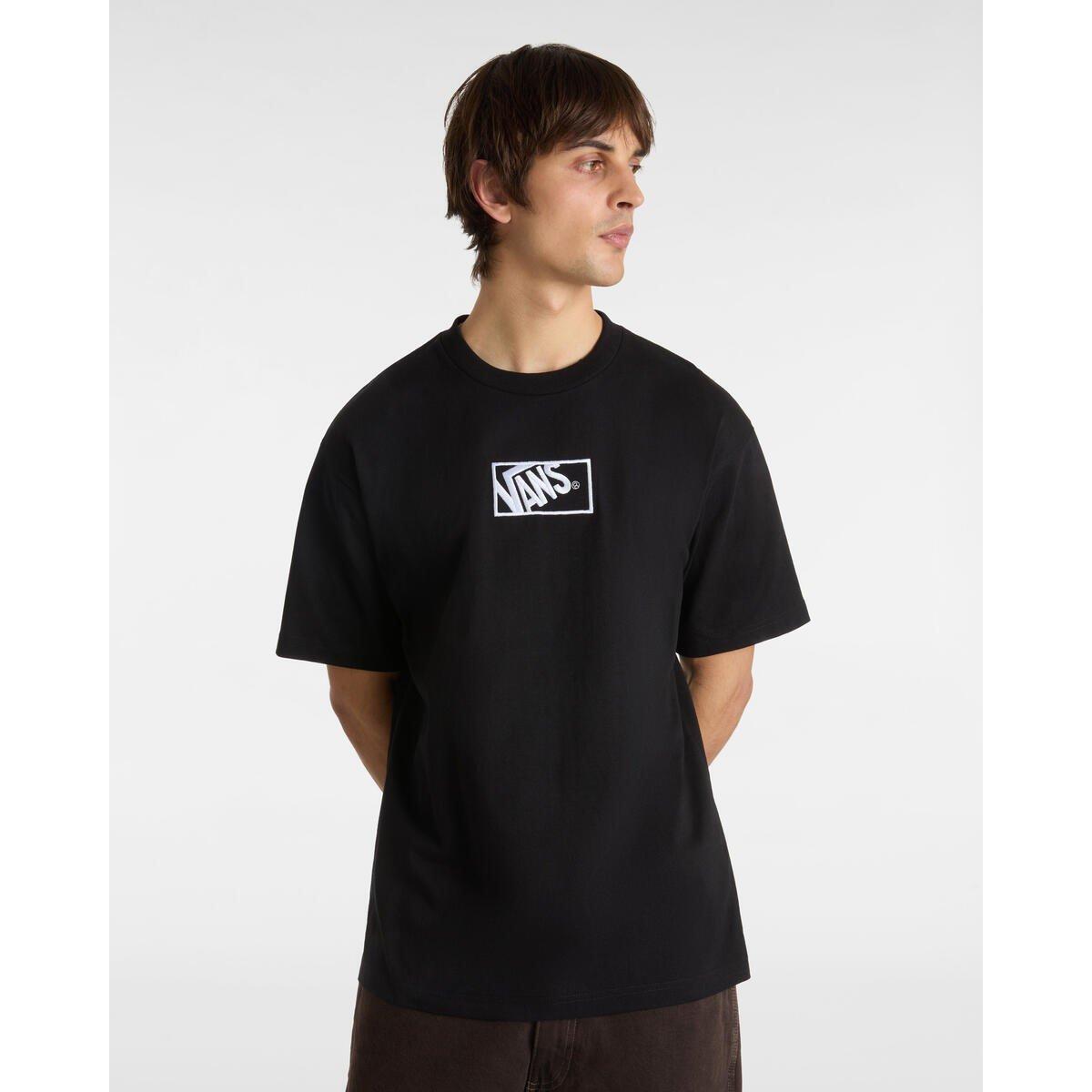 Sort - Vans - Men's Blocked Box Oversized T-Shirt - 2