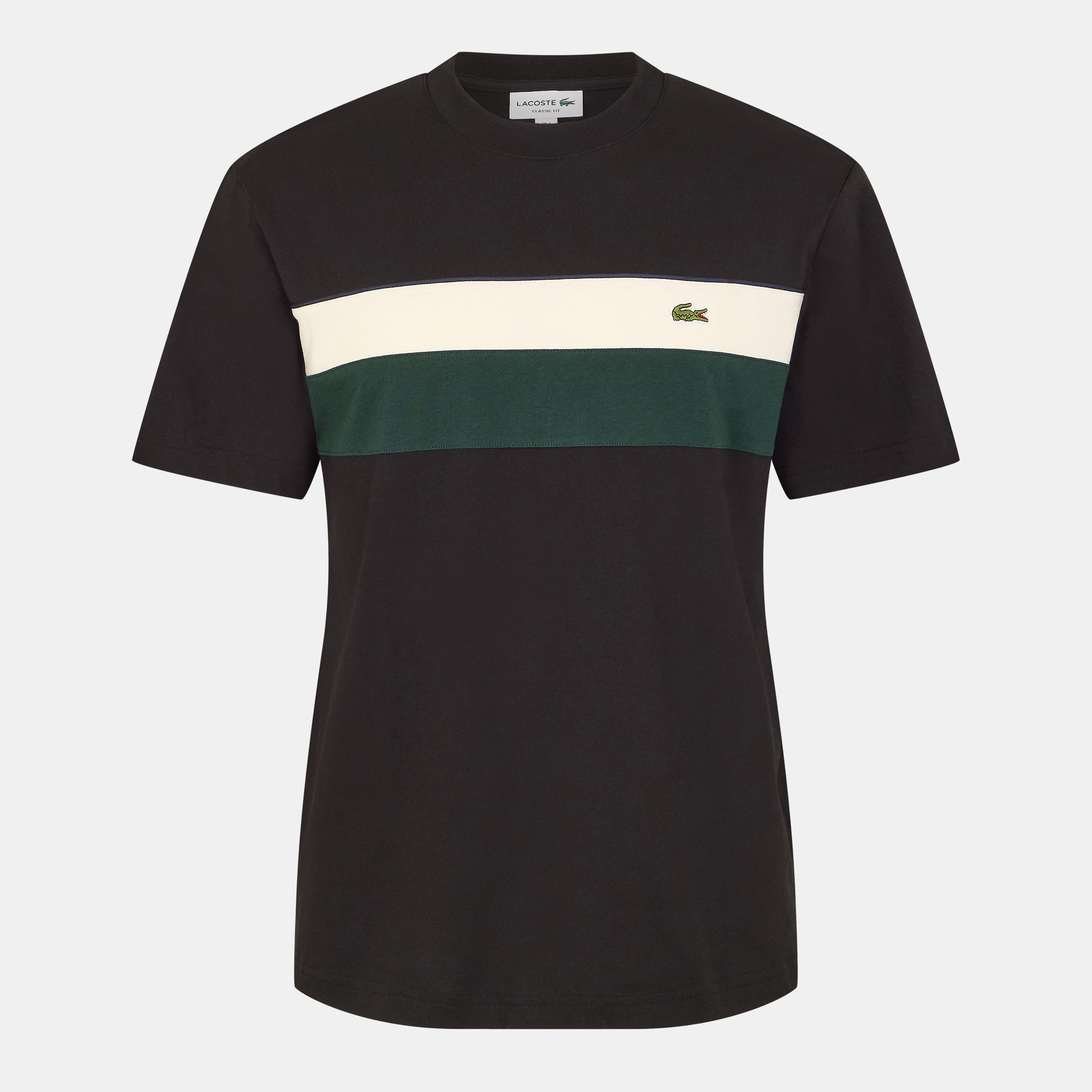 Black 6XH - Lacoste - Men's T-Shirt - 1