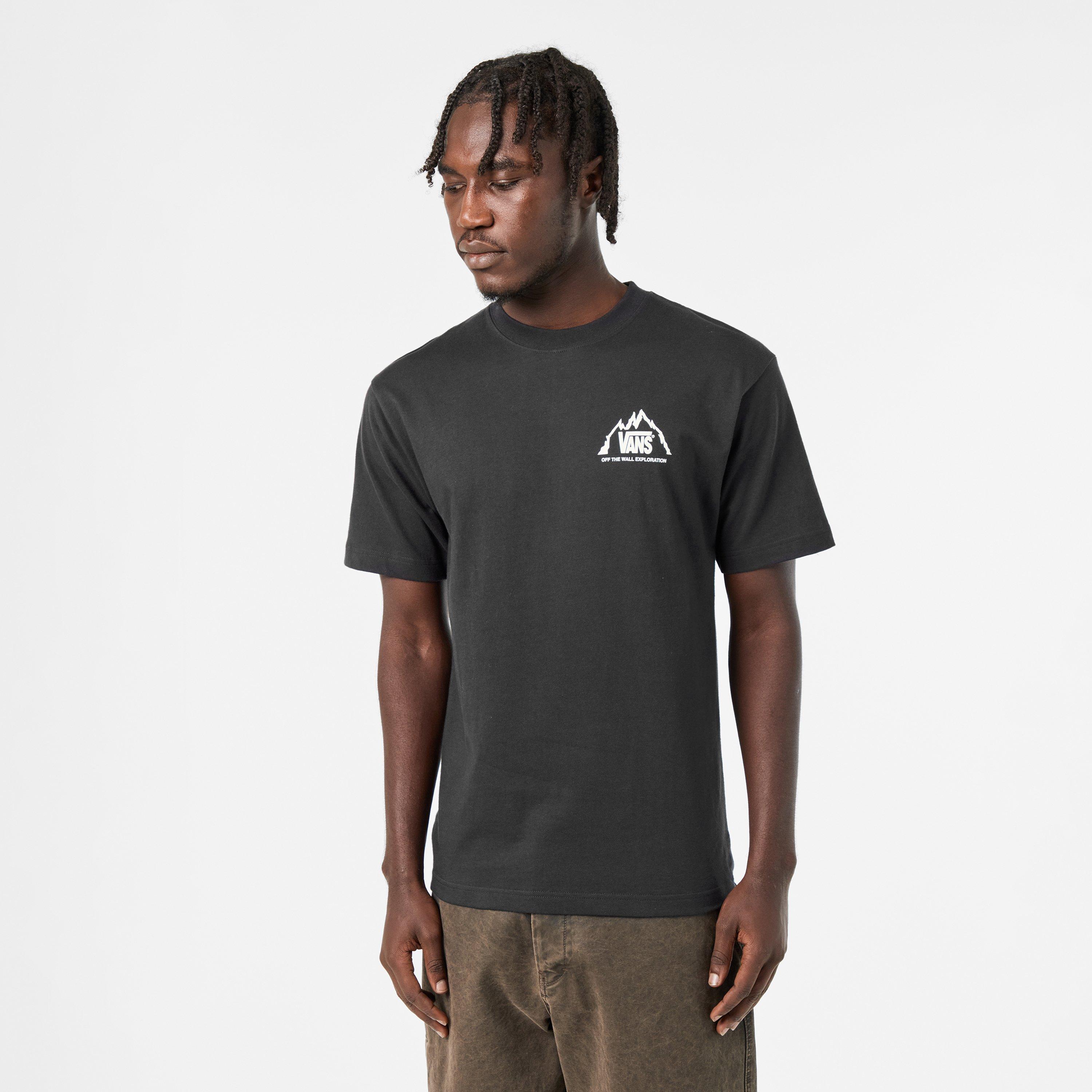 Black White - Vans - Men's MTE Crestline Regular Fit T-Shirt - 3