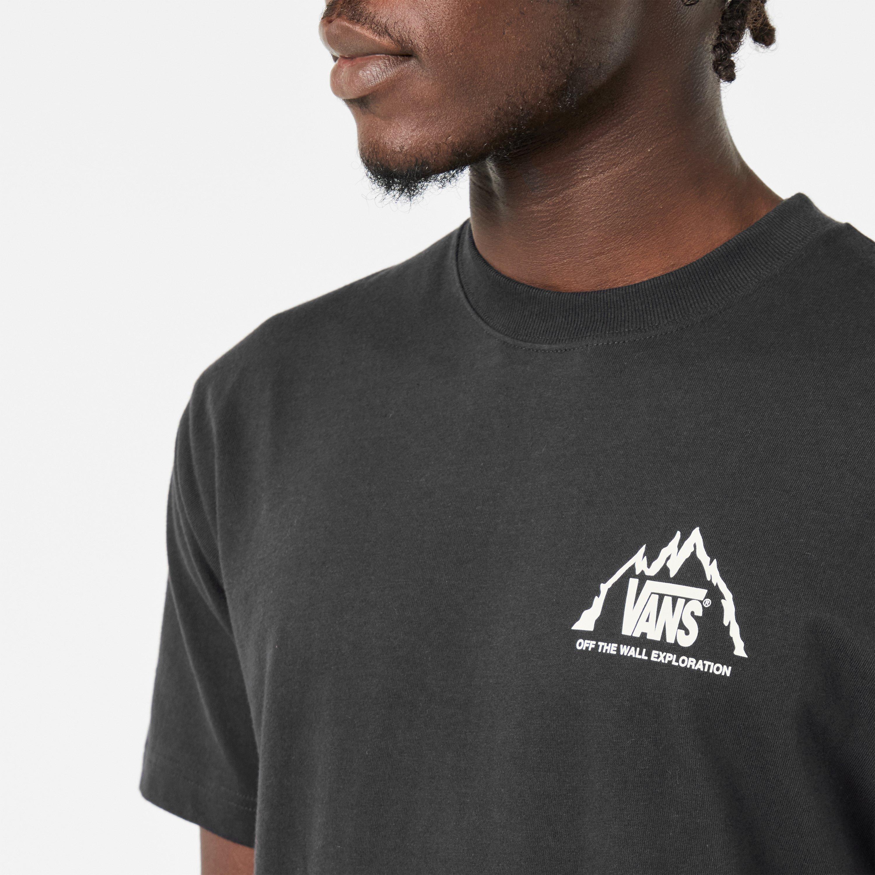 Black White - Vans - Men's MTE Crestline Regular Fit T-Shirt - 5