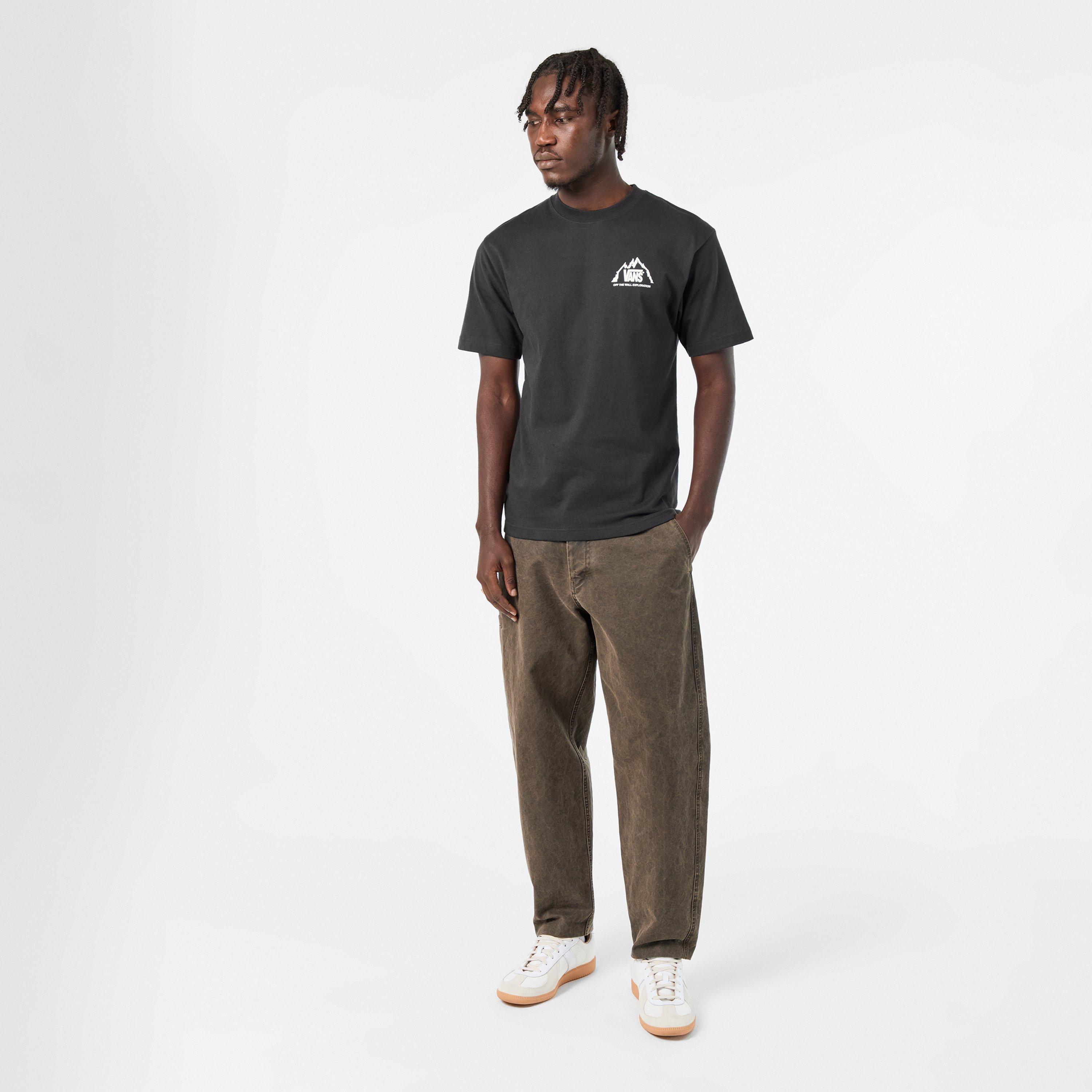 Black White - Vans - Men's MTE Crestline Regular Fit T-Shirt - 6