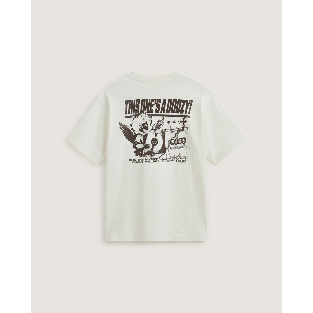 Vans Men's Earth Graphic Tee - Marshmallow - Large
