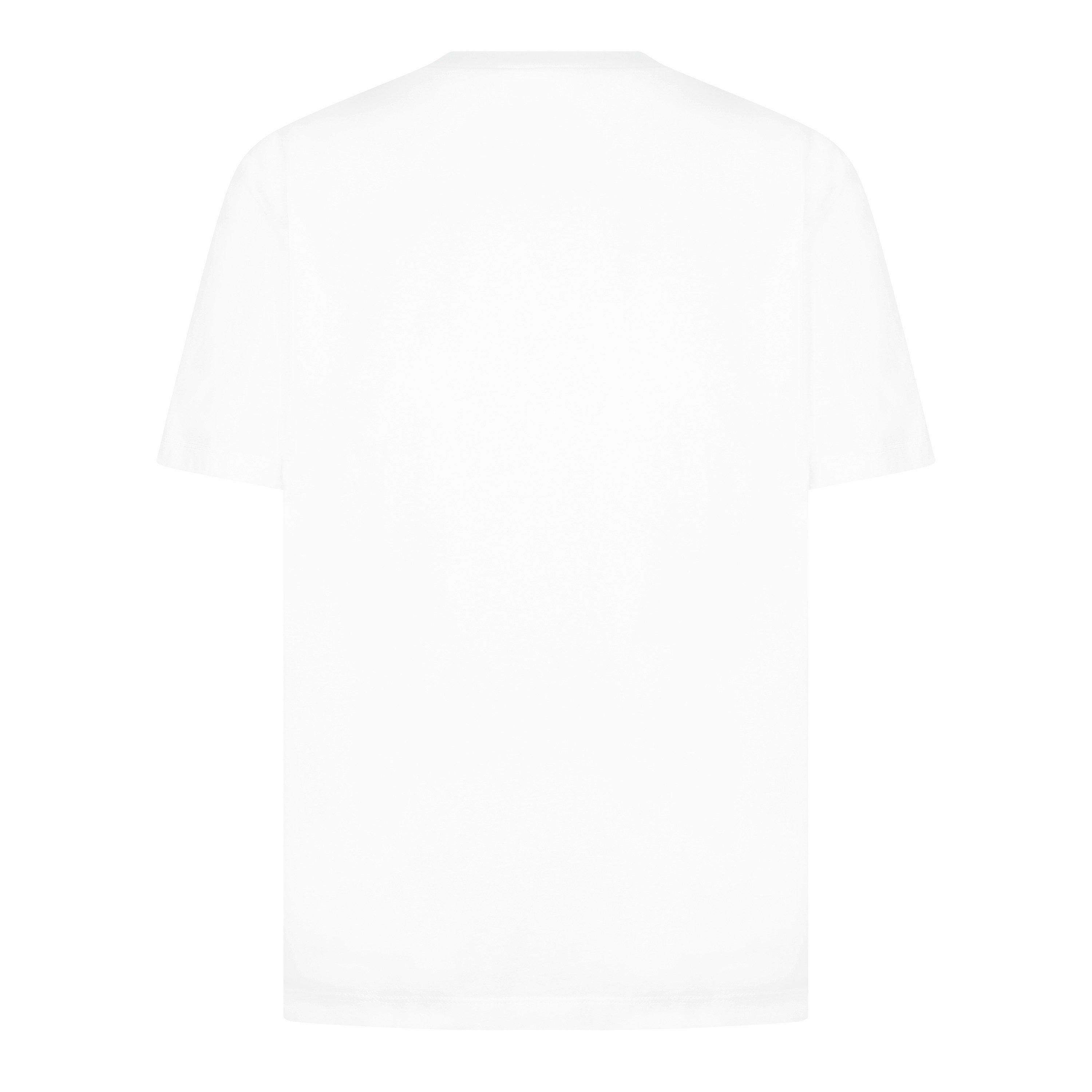 White - DSquared2 - Men's Logo Print Cotton Short Sleeve T-Shirt - 2