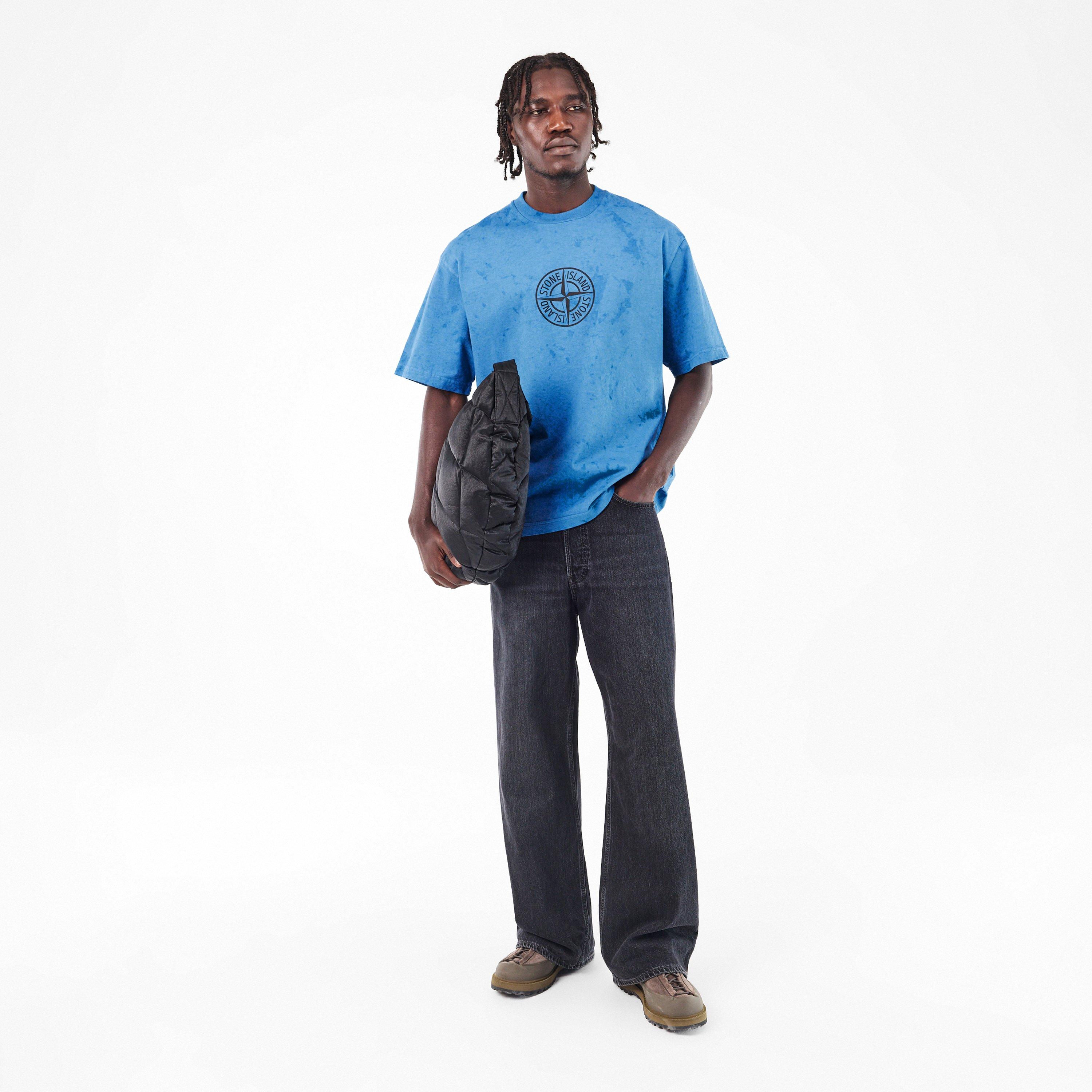 Blue Acc V002B - Stone Island - Men's Dial Oversized T-Shirt - 6