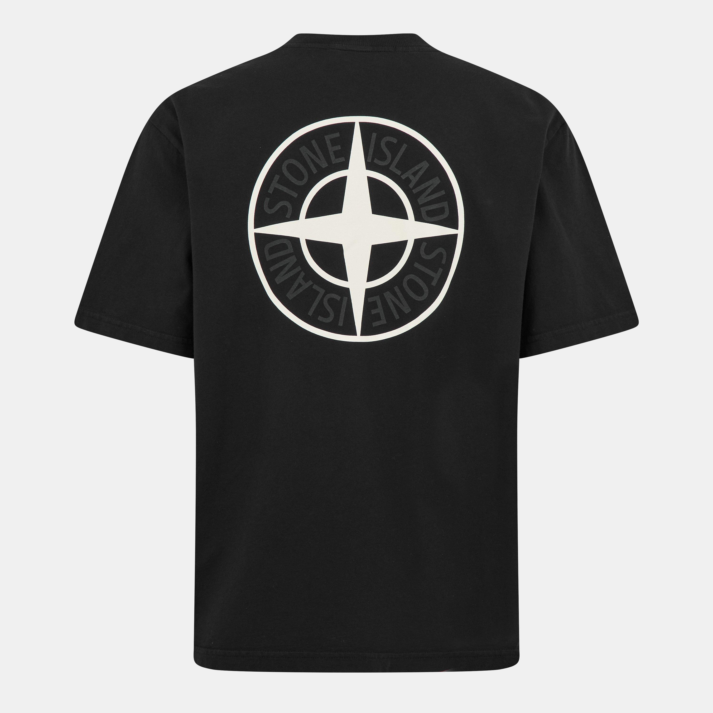 Nero V0029 - Stone Island - Back Dial Tee - 2