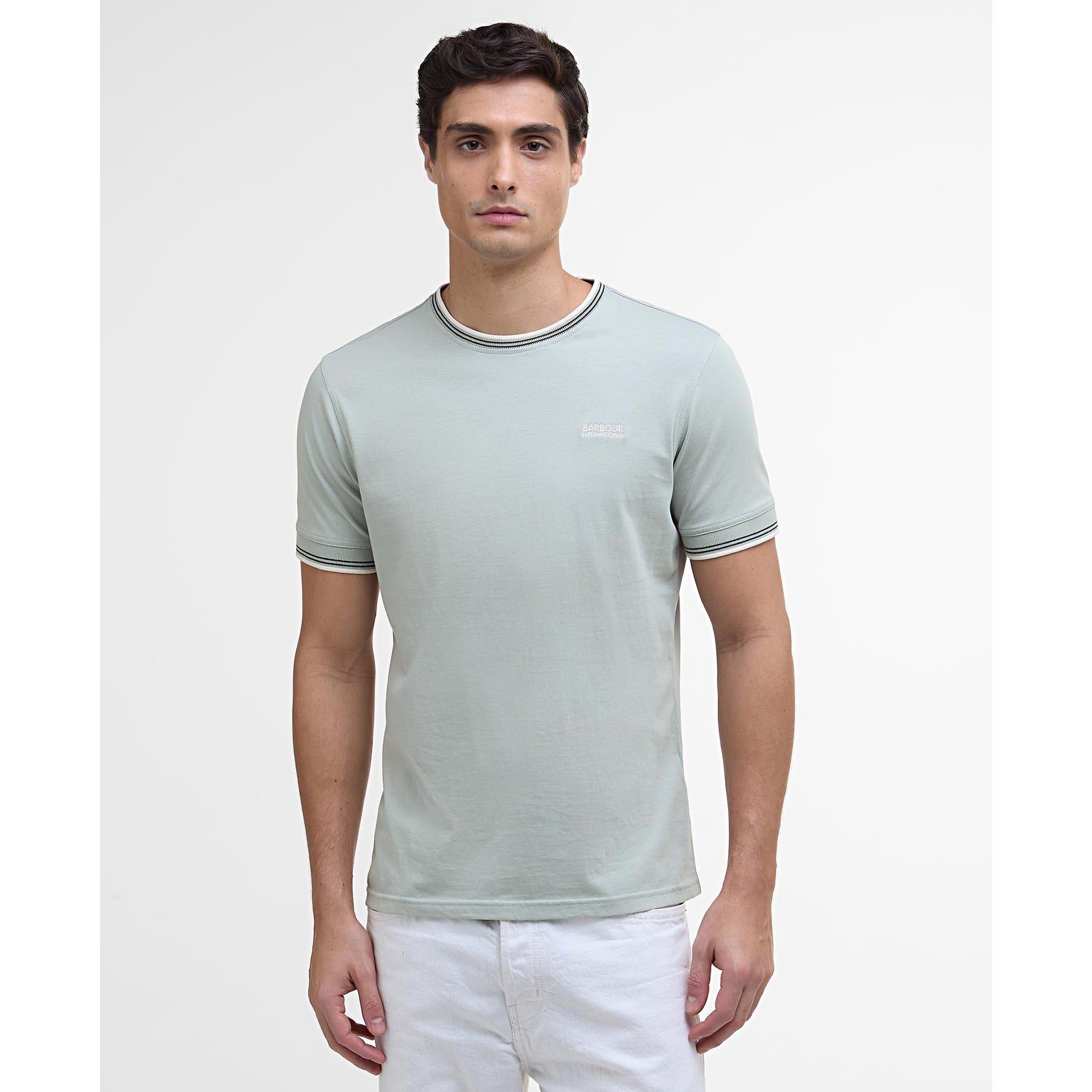 Min Grey GY33 - Barbour International - Men's B.Intense Ethan Regular Fit T-Shirt - 2