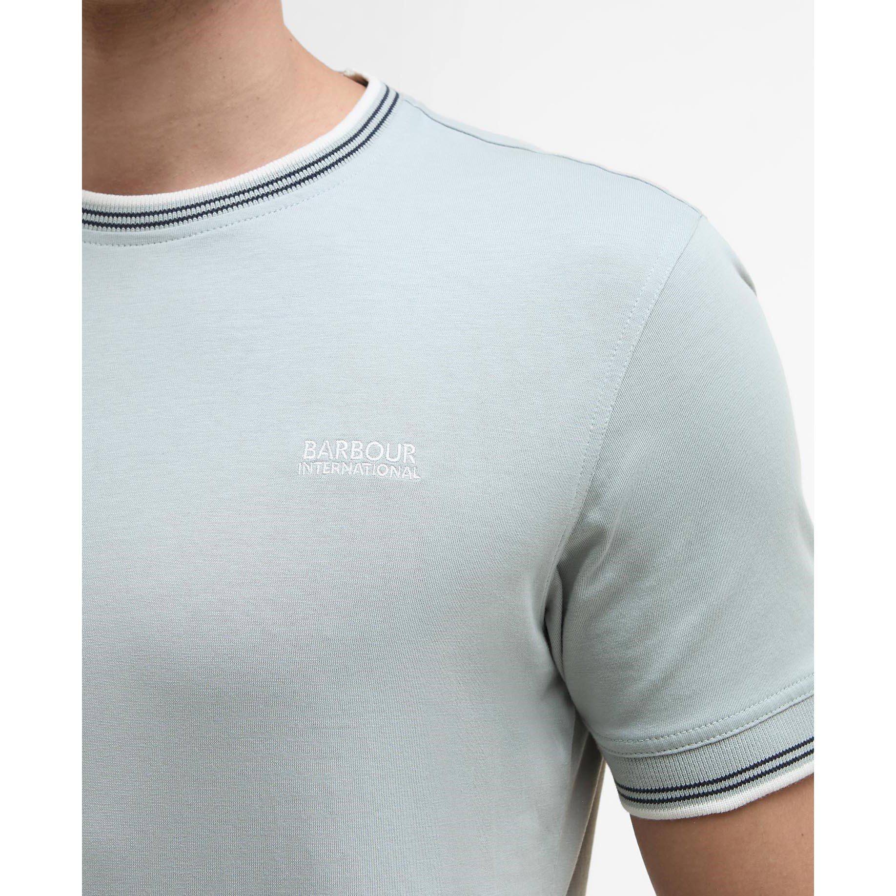 Min Grey GY33 - Barbour International - Men's B.Intense Ethan Regular Fit T-Shirt - 5