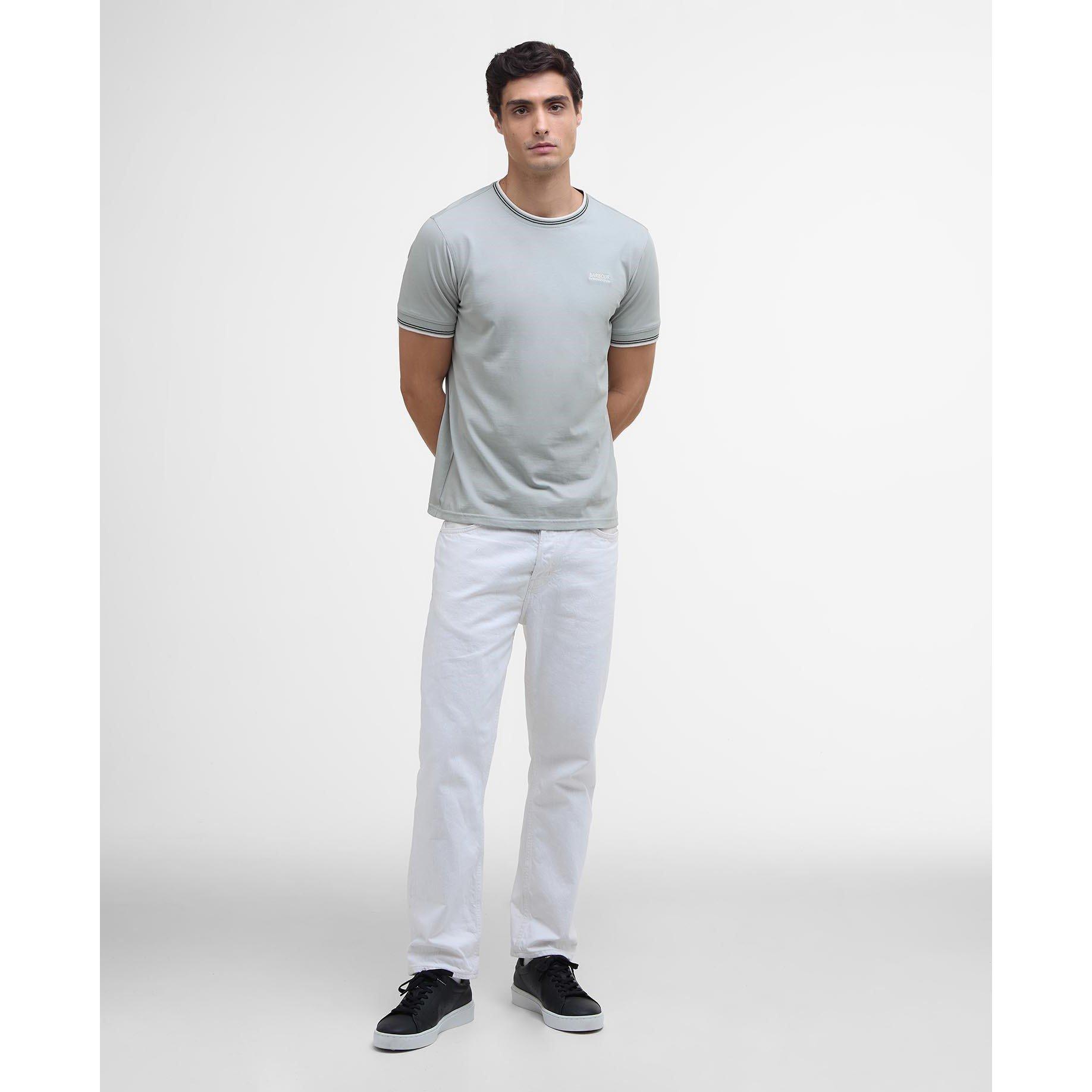 Min Grey GY33 - Barbour International - Men's B.Intense Ethan Regular Fit T-Shirt - 6