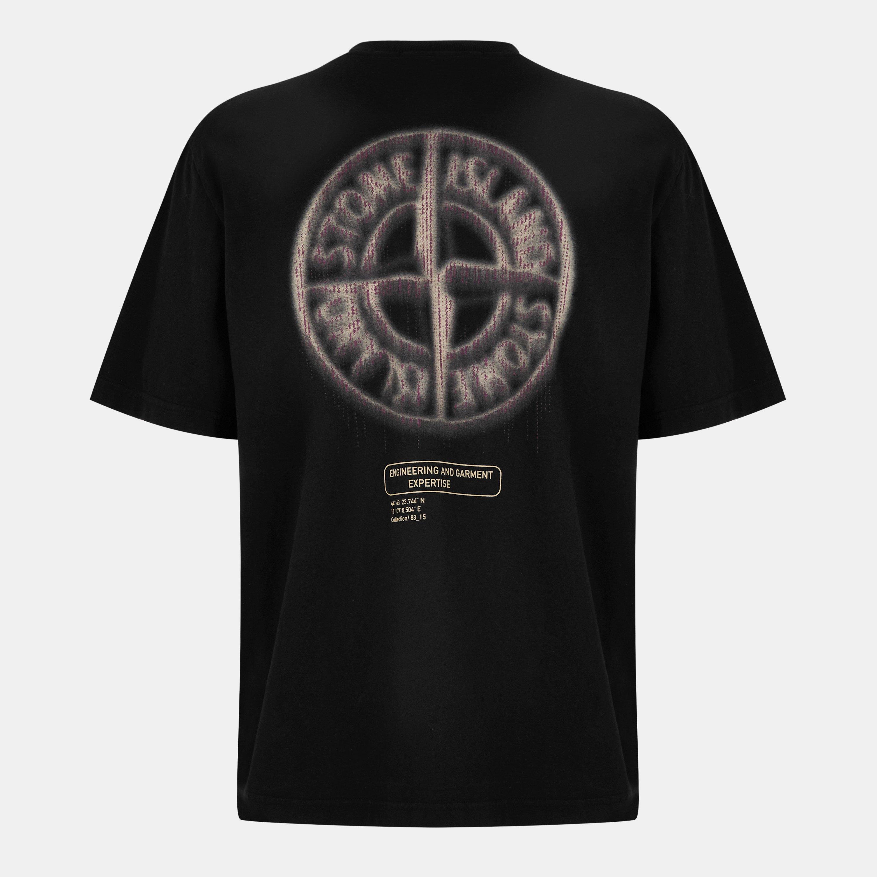 Nero V0029 - Stone Island - Logo T-Shirt - 2