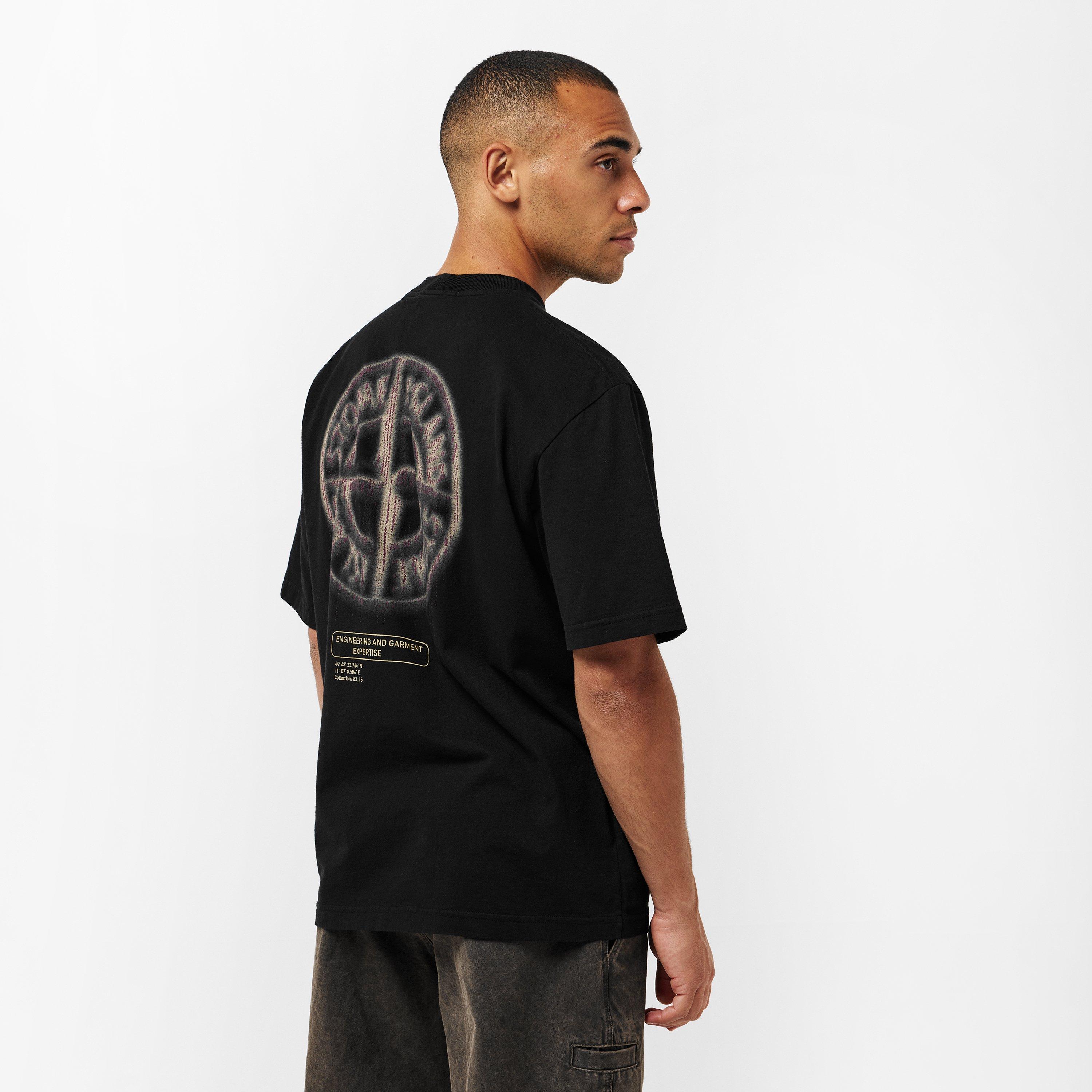 Nero V0029 - Stone Island - Logo T-Shirt - 4