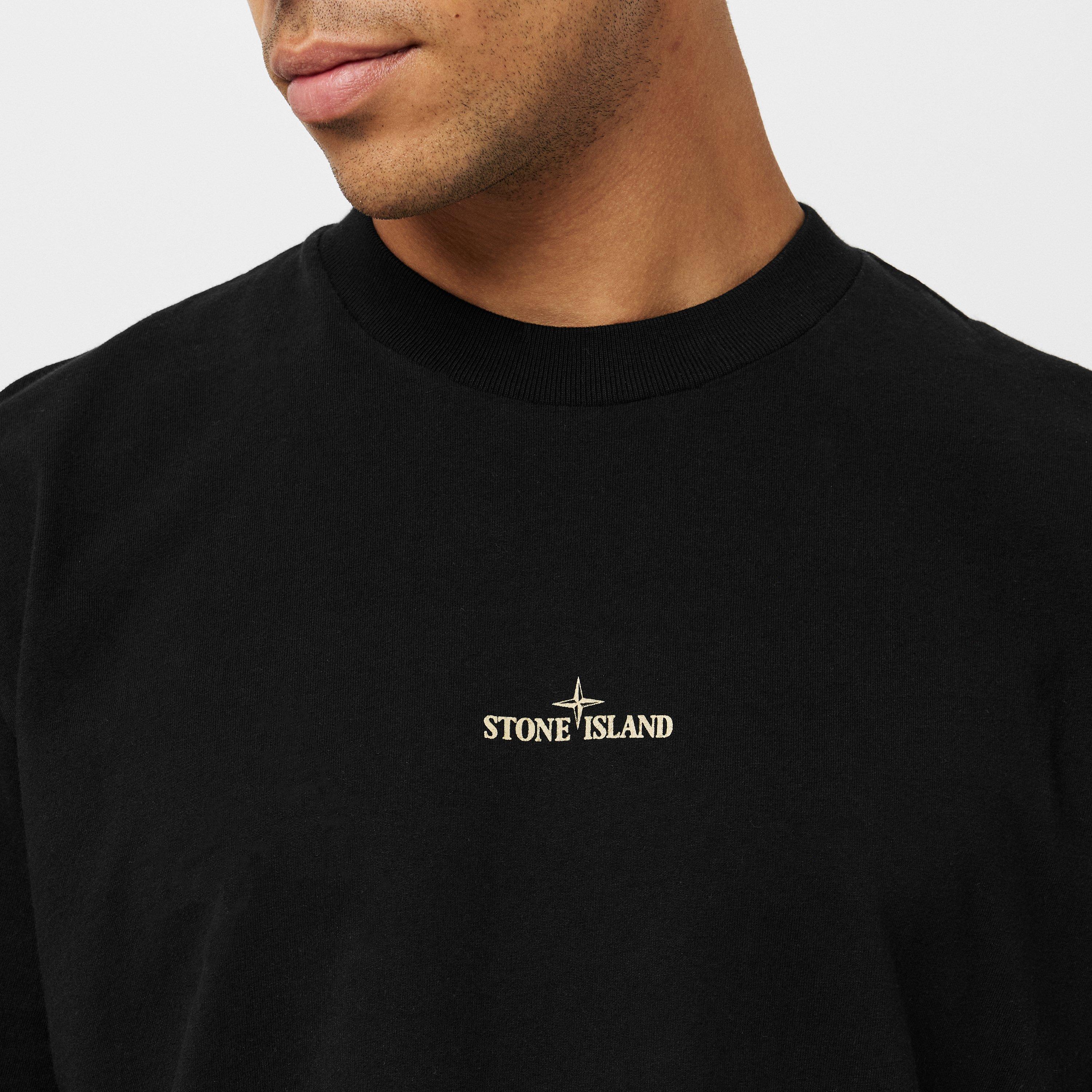 Nero V0029 - Stone Island - Logo T-Shirt - 5