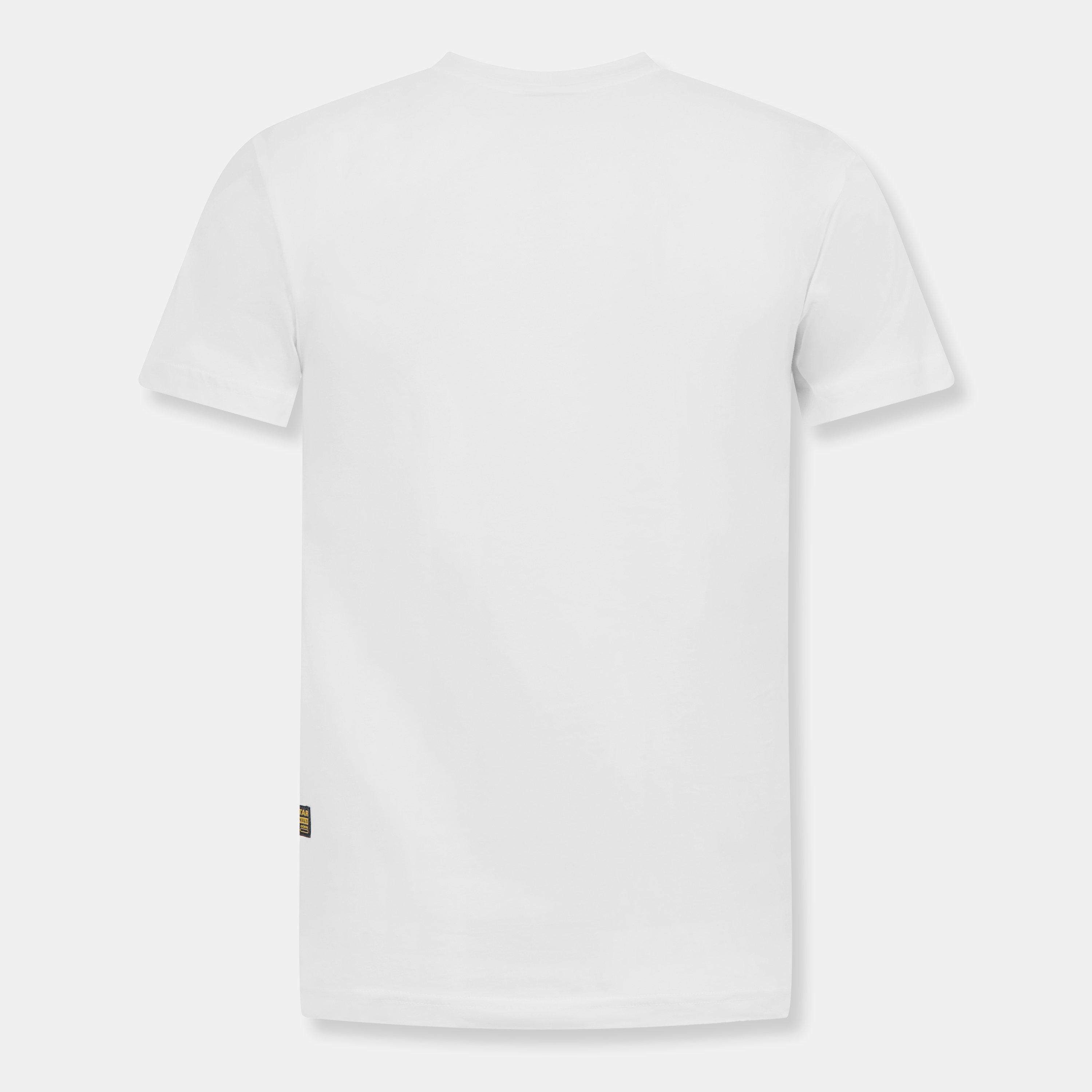 Hvid - G Star - Painted RAW Graphic T-Shirt - 2