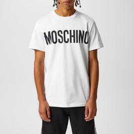 Moschino Contrast Logo T Shirt