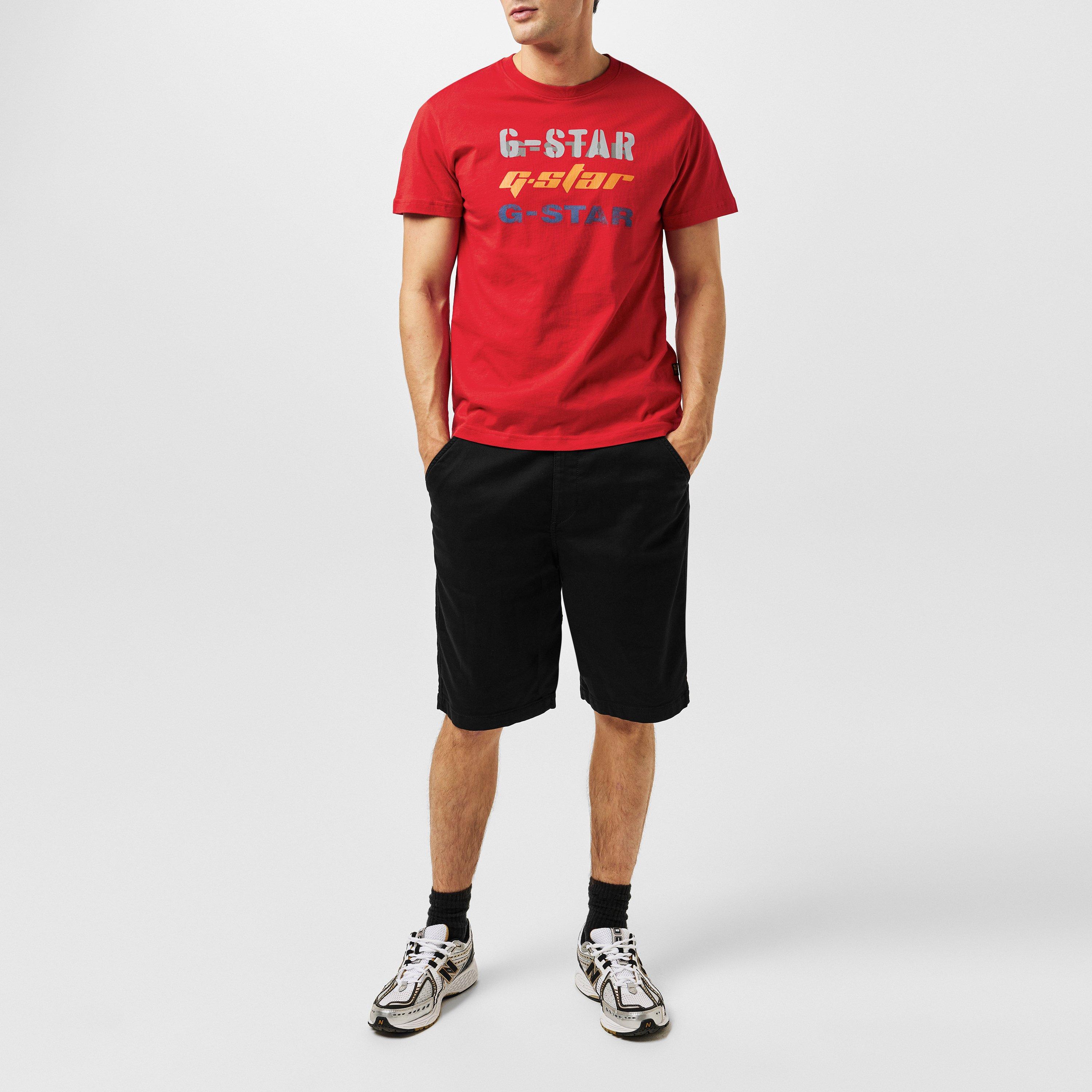 Fiamma Brillante - G Star - Triple Logo Graphic T-Shirt - 6