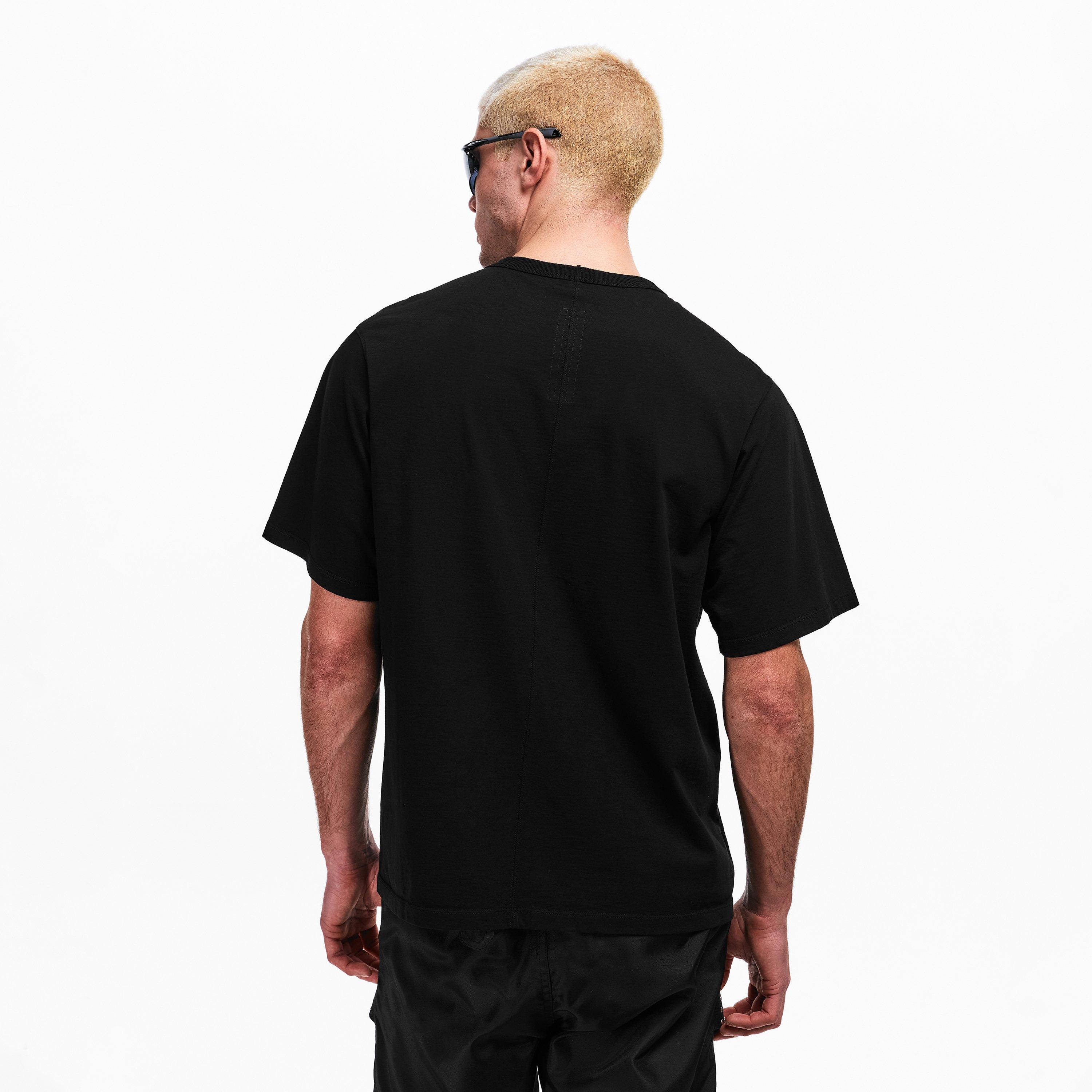 Milk/Black - Rick Owens - Men's T-Shirt - 4