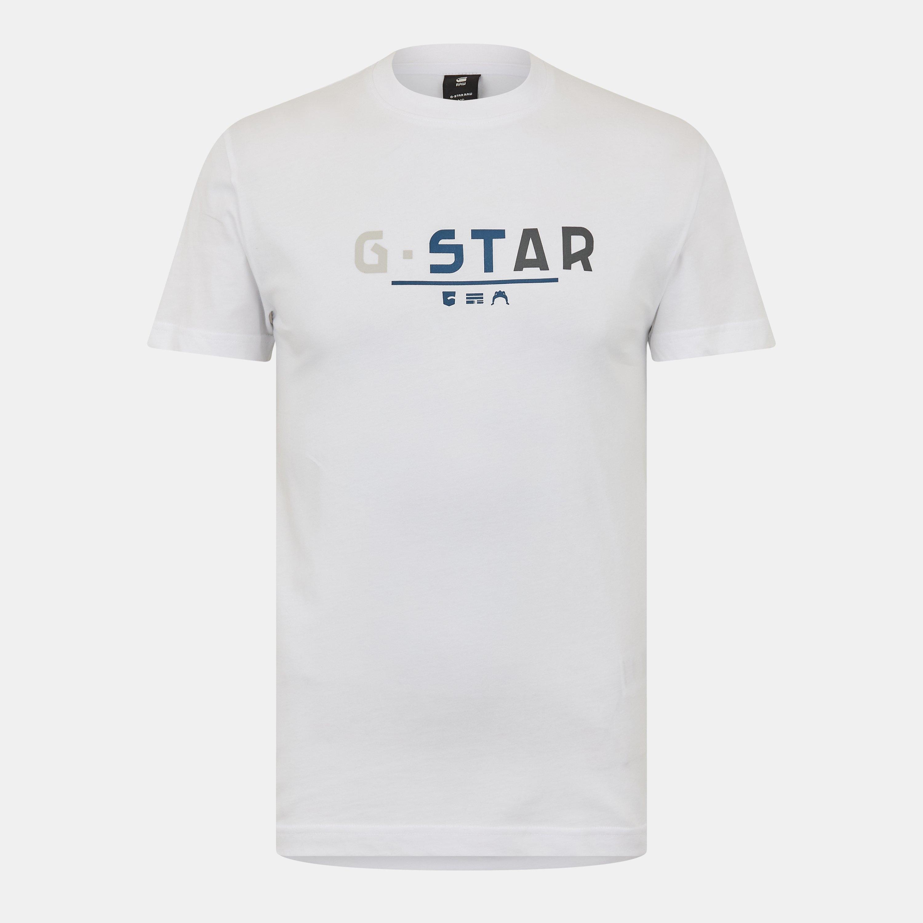 Bianco - G Star - Multi Logo Graphic T-Shirt - 1