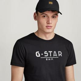 G Star Multi Logo Graphic T Shirt