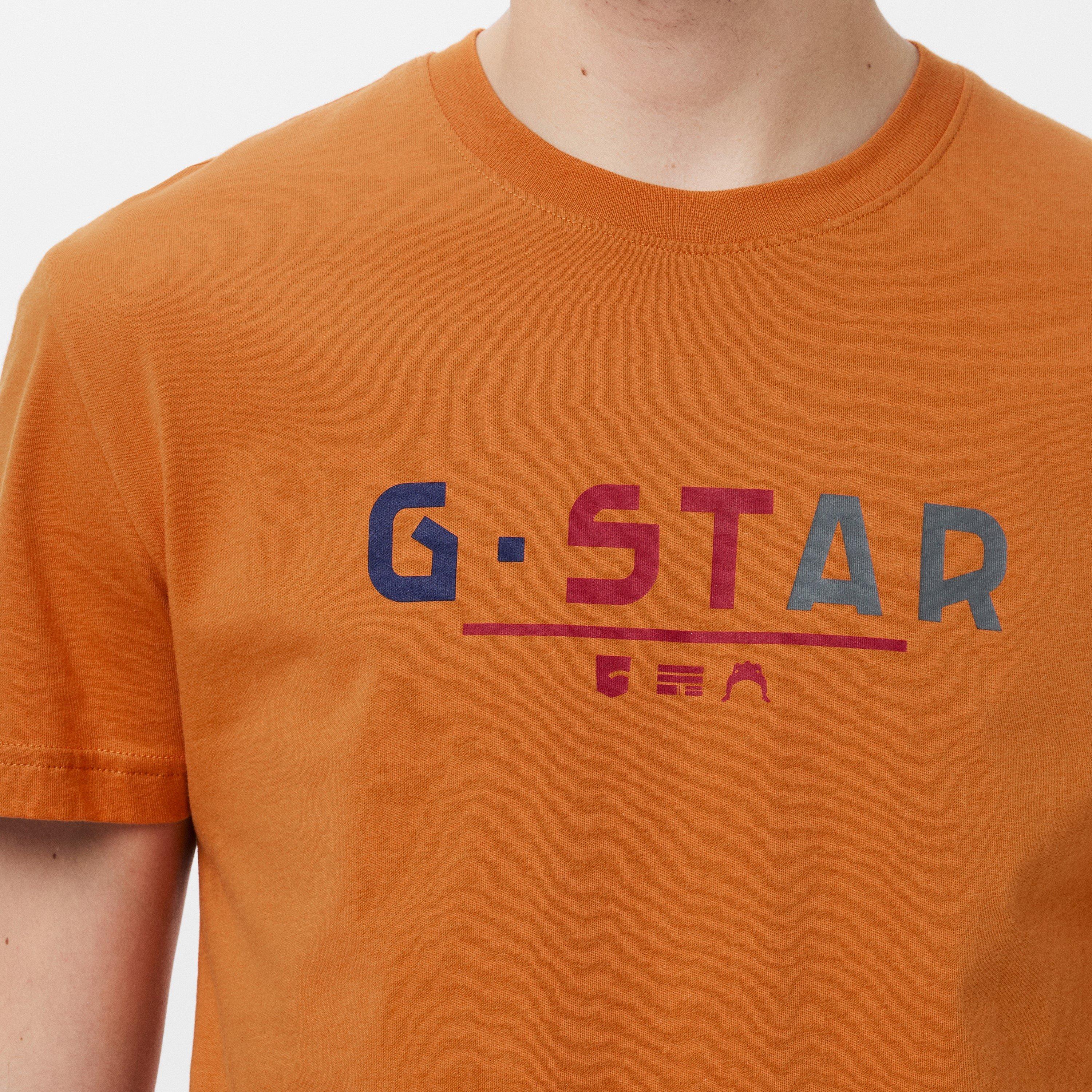 Camiseta G-Star RAW Hombre Con Logo Multiple - Manga Larga/Corta, Estampados Y Básicos