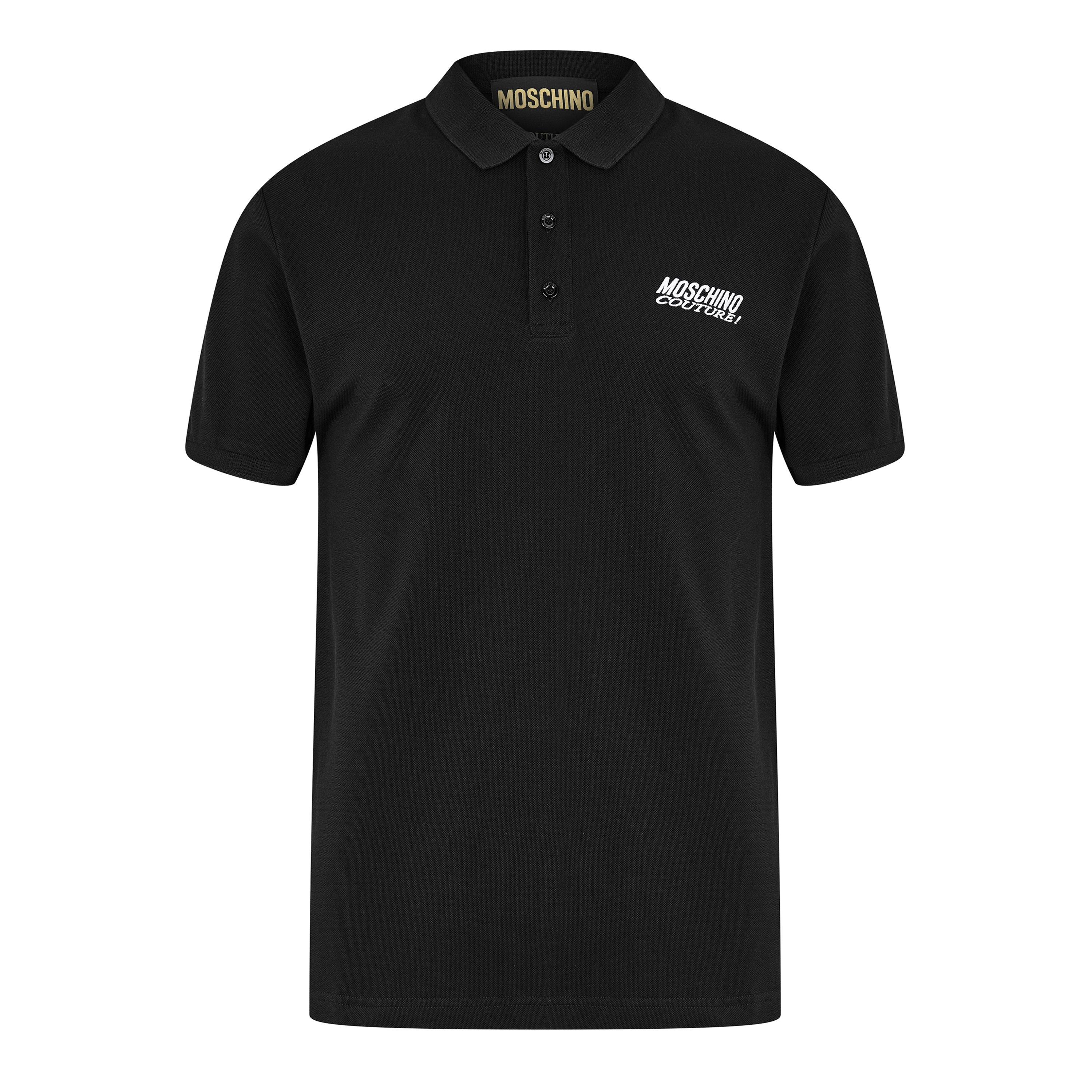 Black - Moschino - Men's Rugby Polo Shirt - 5