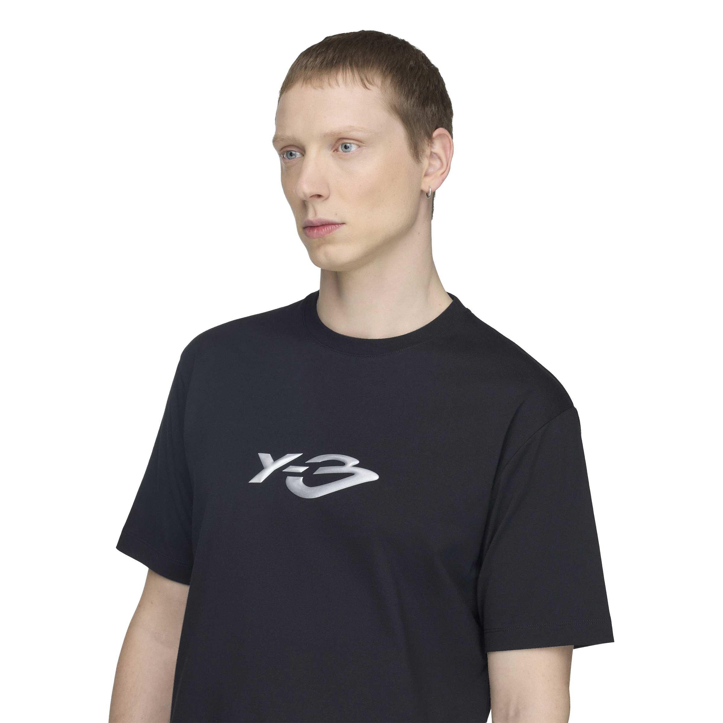 Black - Y3 - Y3 Liquid Logo T Sn64 - 5