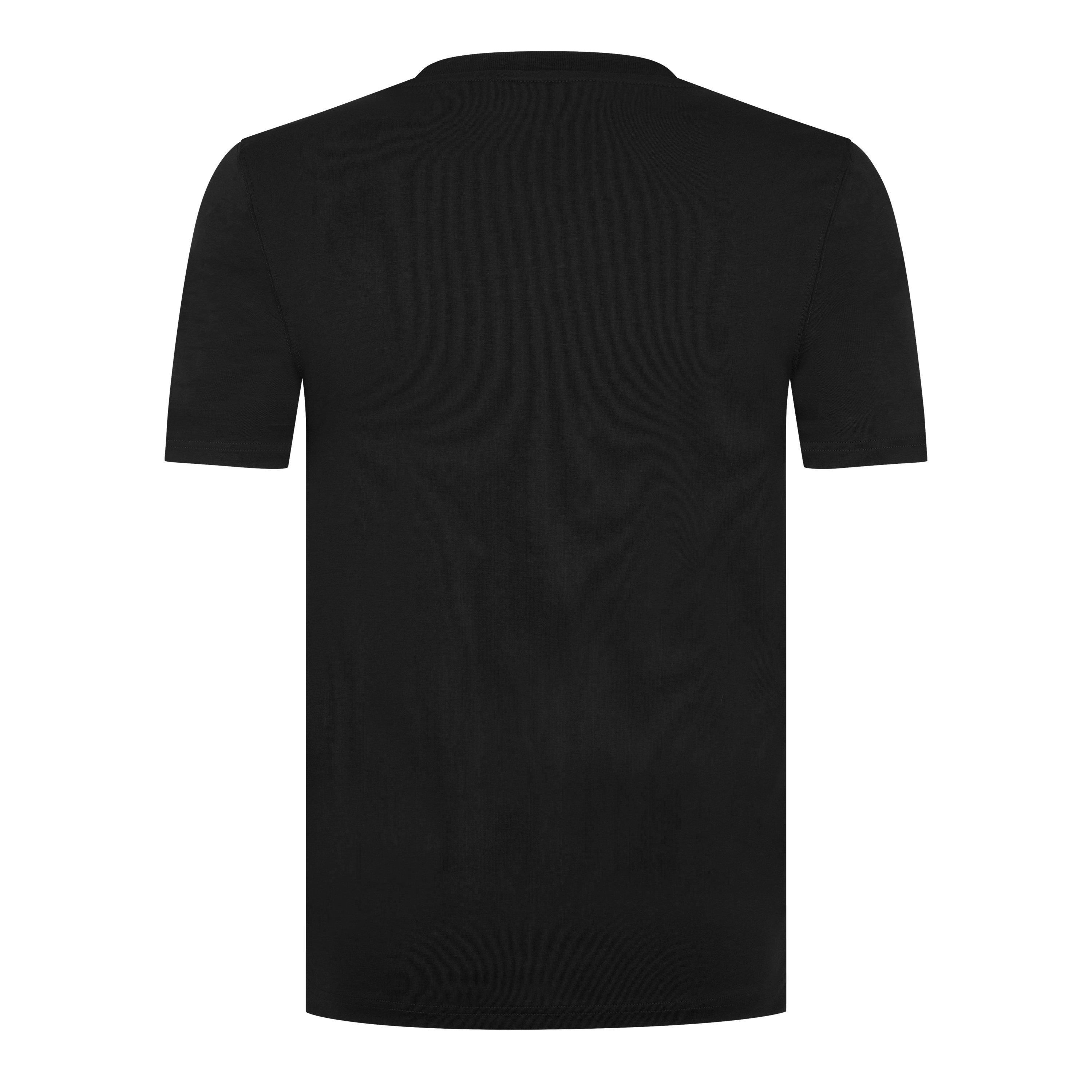 Black - Moschino - Men's Regular Fit Crew Neck T-Shirt - 6
