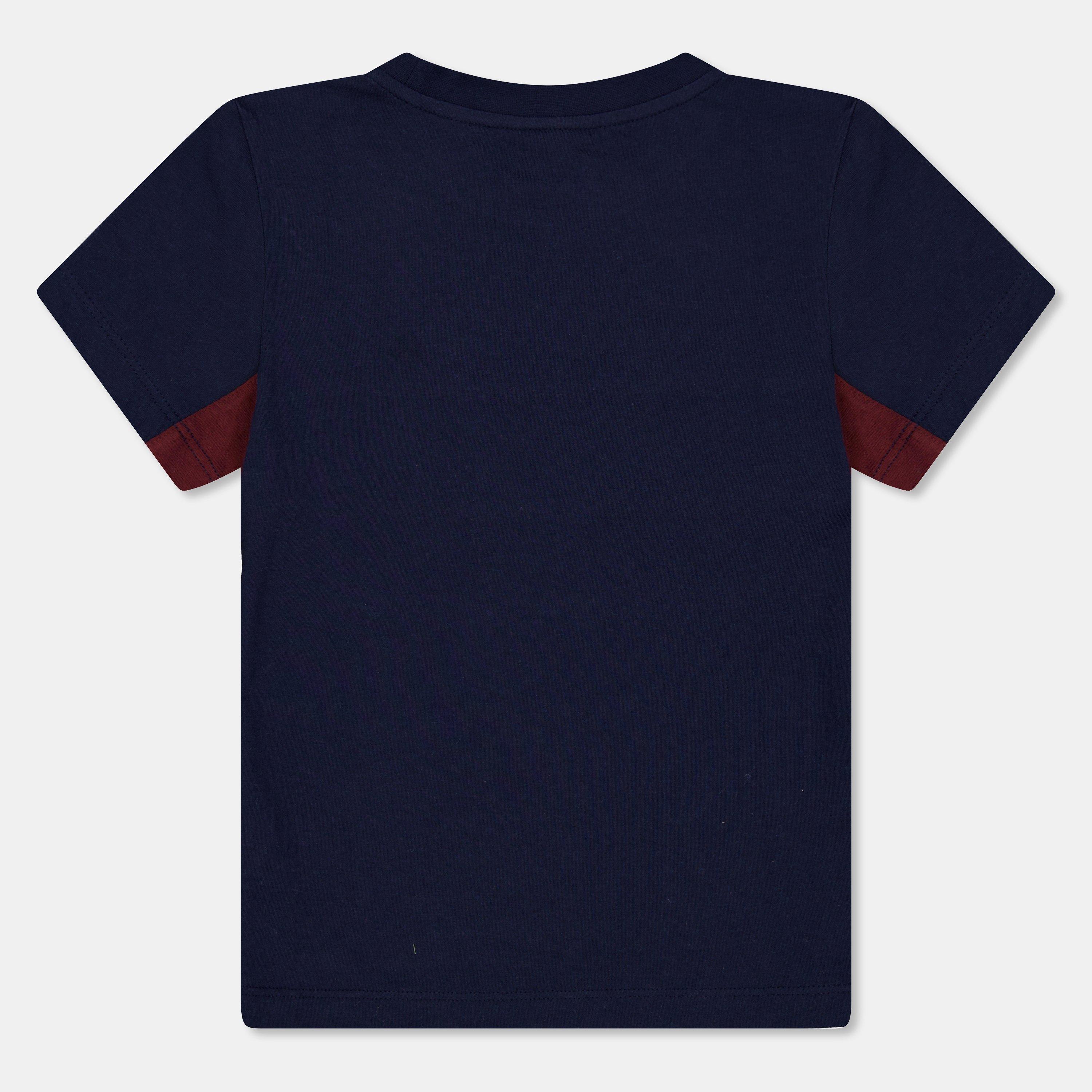 Navy/Expresso - Lacoste - Kids' Regular Fit T-Shirt - 2