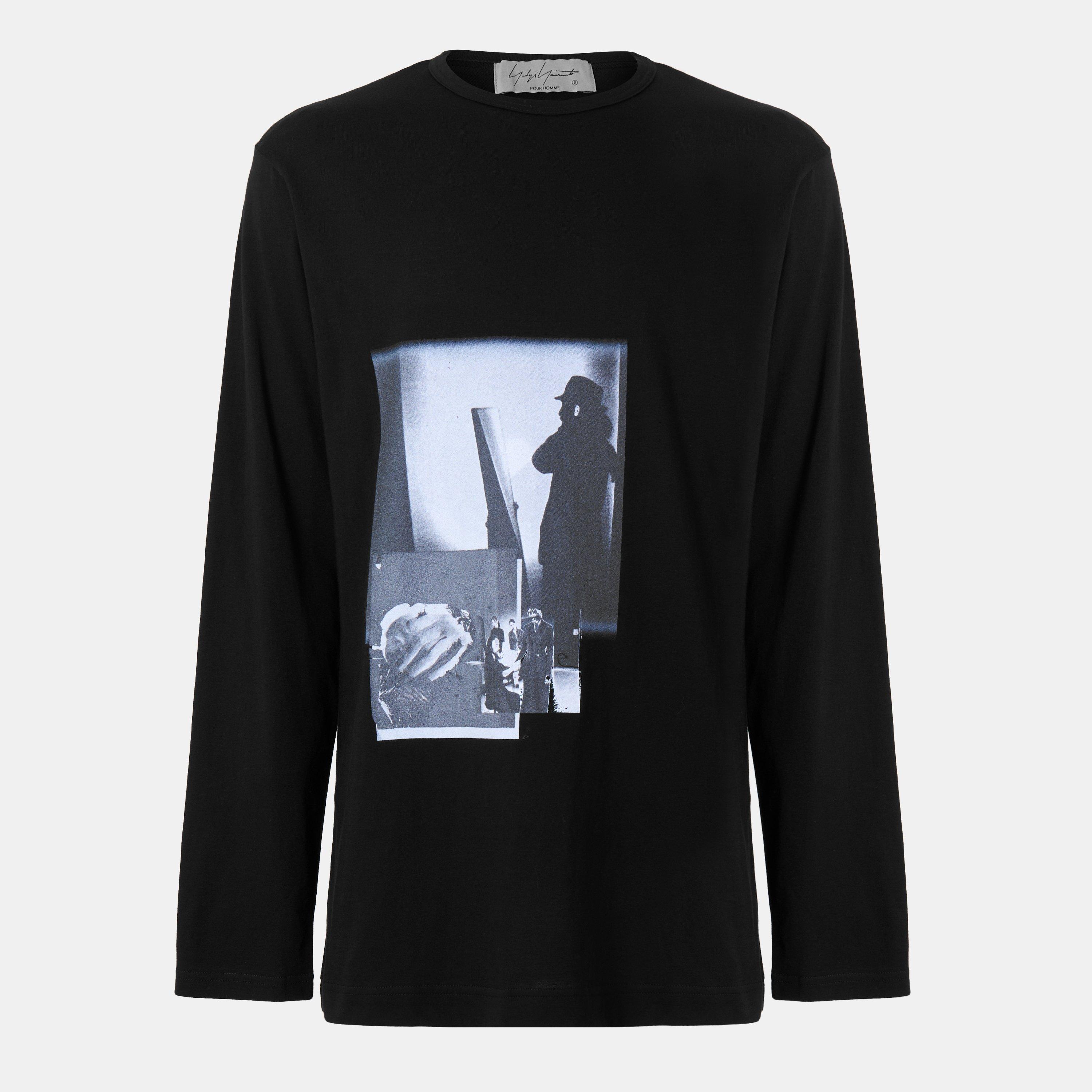 Black - Yohji Yamamoto - Men's Regular Fit T-Shirt - 1