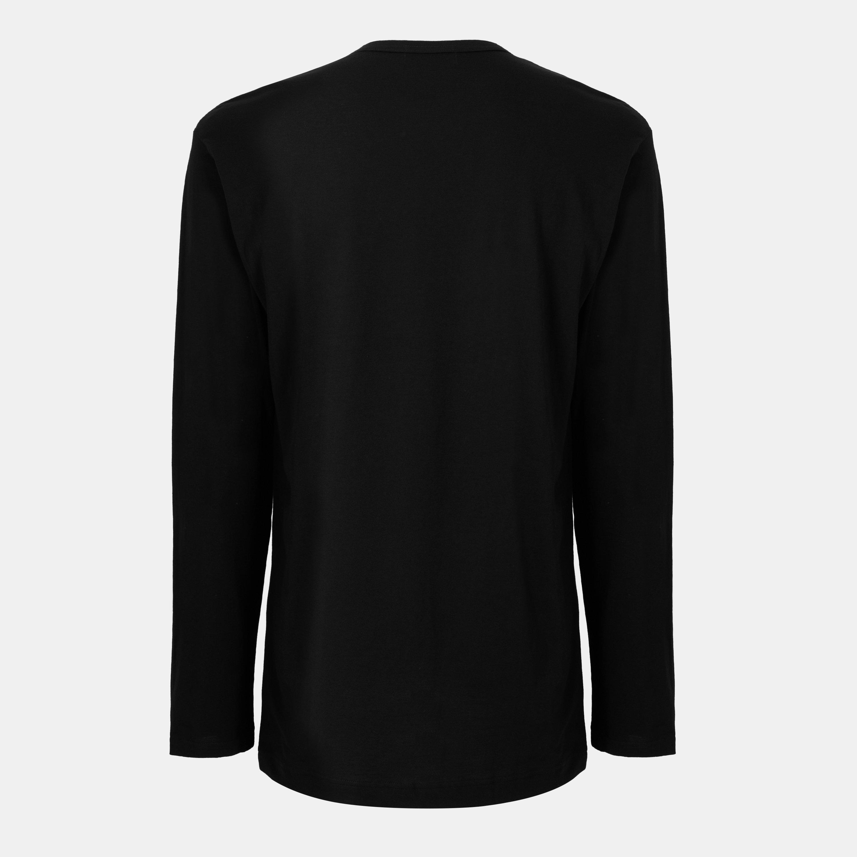 Black - Yohji Yamamoto - Men's Regular Fit T-Shirt - 2