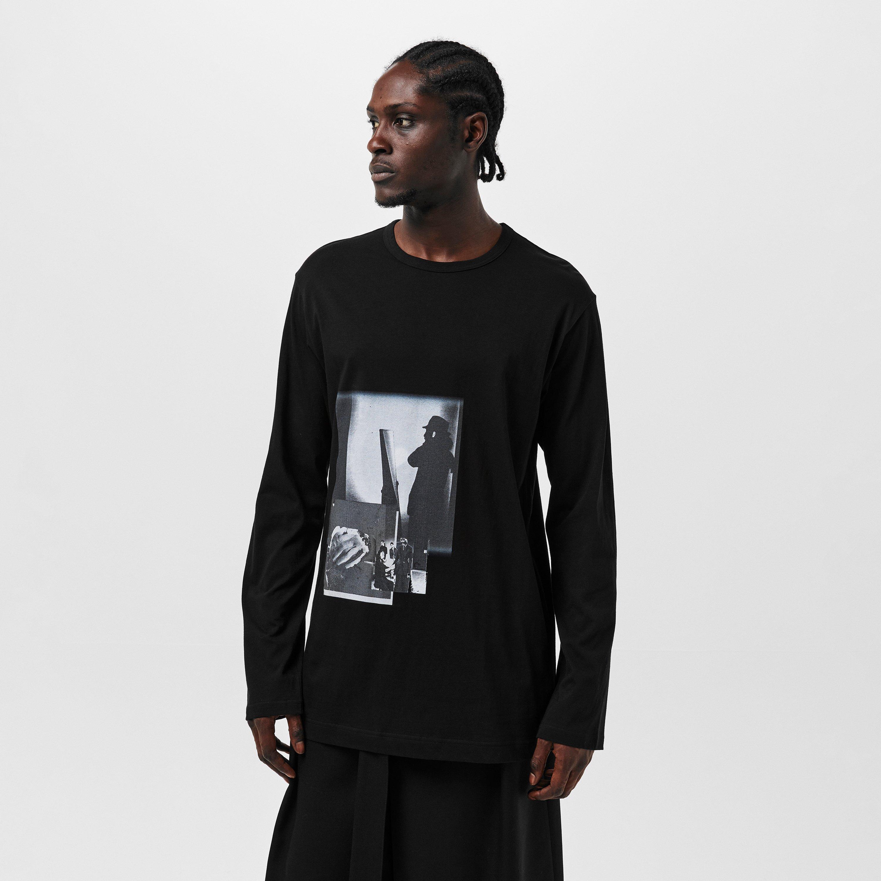 Black - Yohji Yamamoto - Men's Regular Fit T-Shirt - 3