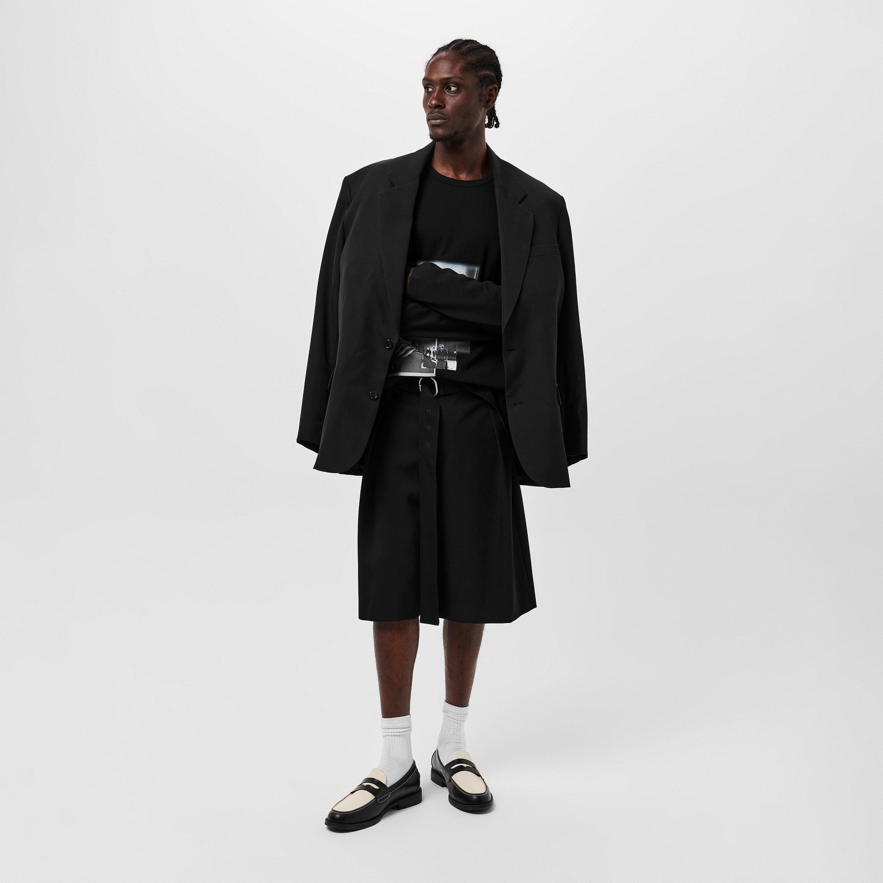 Black - Yohji Yamamoto - Men's Regular Fit T-Shirt - 6