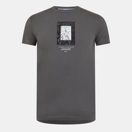 Off White Men's Mirror Slm Short-Sleeve Graphic Print T-Shirt