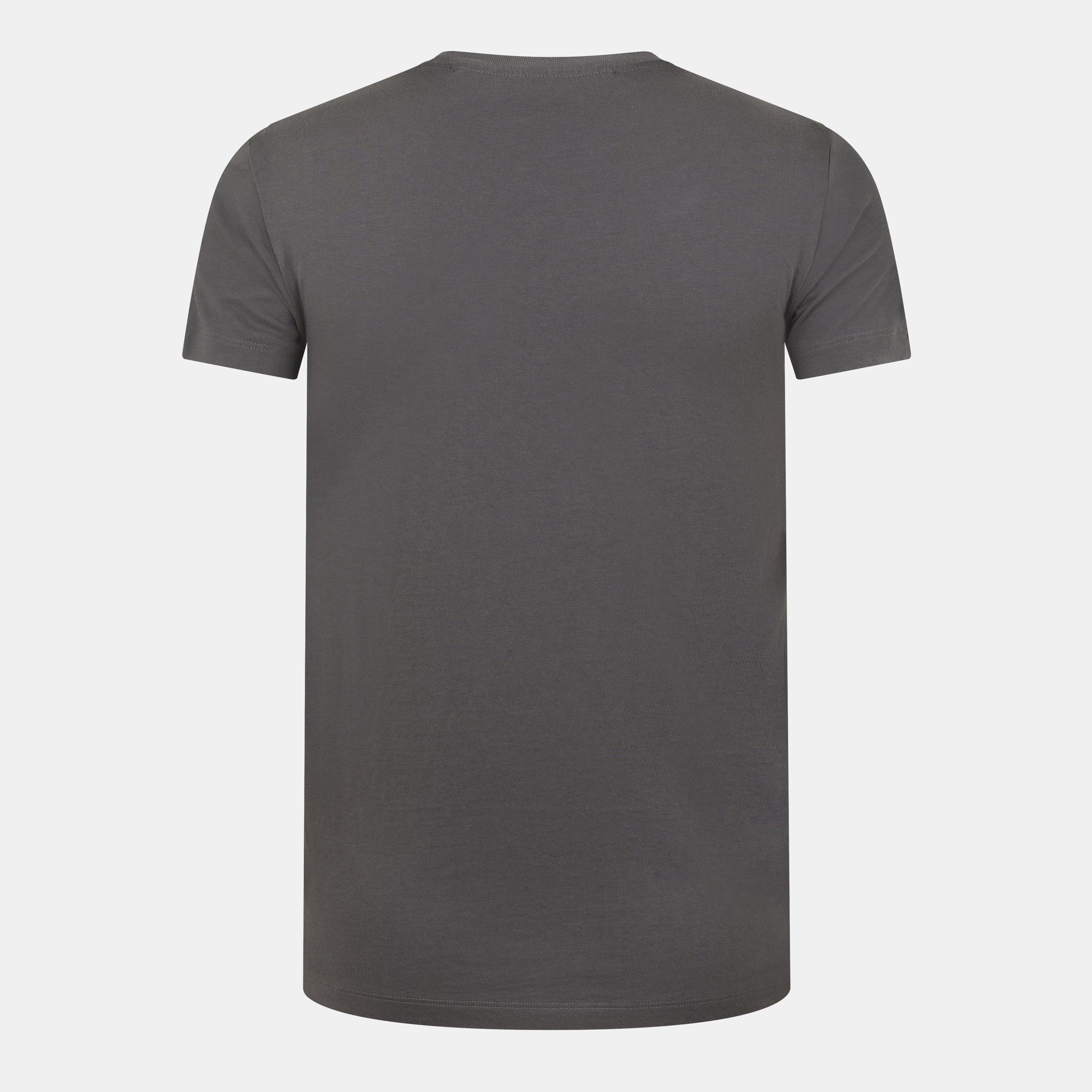 Gray - Off White - Men's Mirror Slm Short-Sleeve Graphic Print T-Shirt - 2