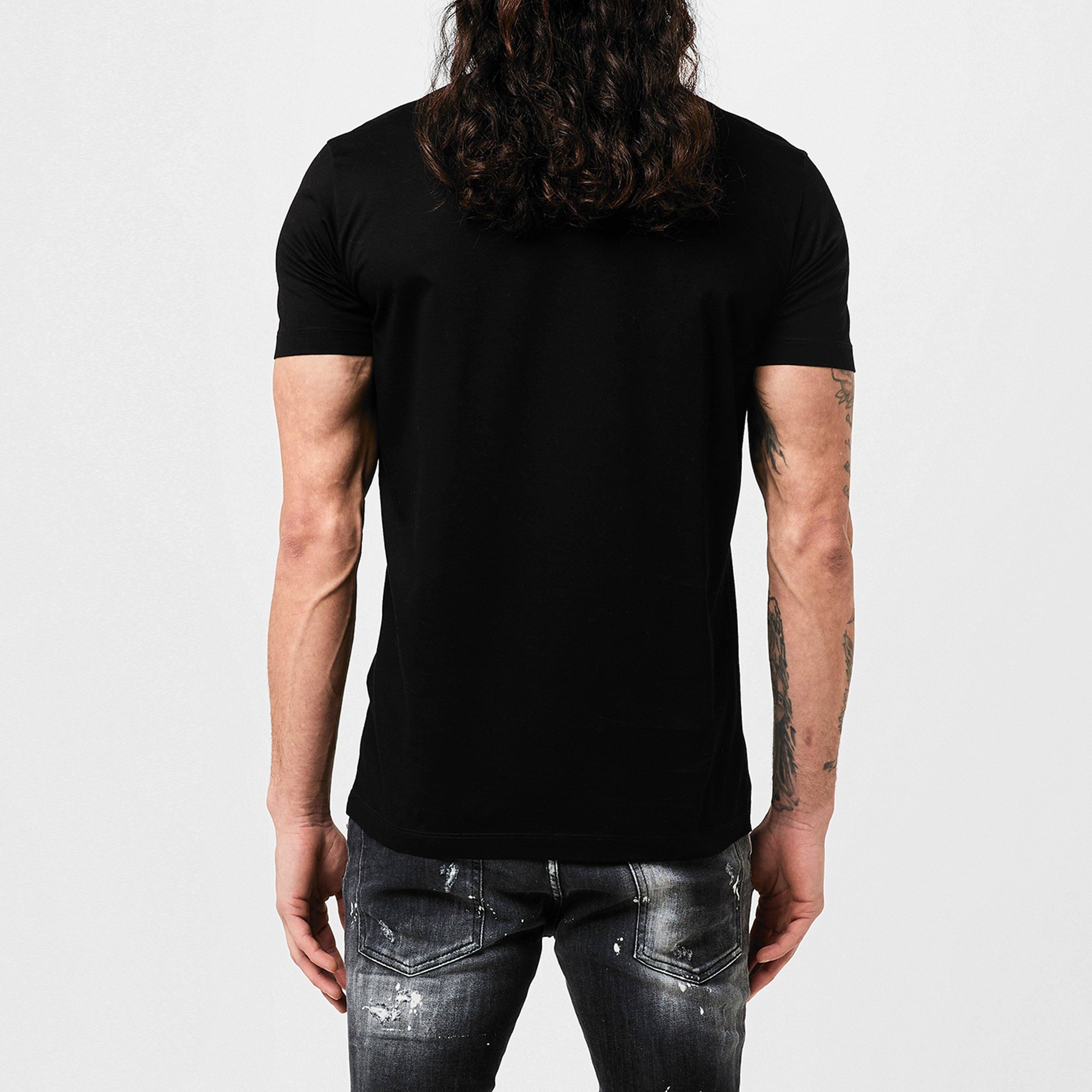 Black - DSquared2 - Rocco Cool Fit Tee - 4