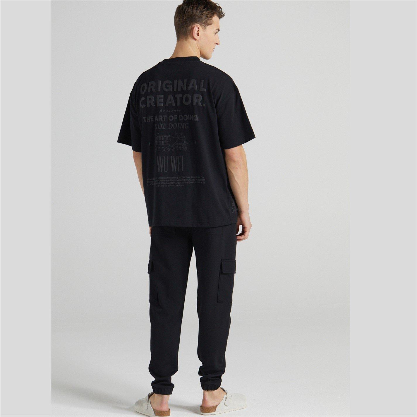 Jet Black - Original Creator - Of Doing Not Doing T-Shirt - 3