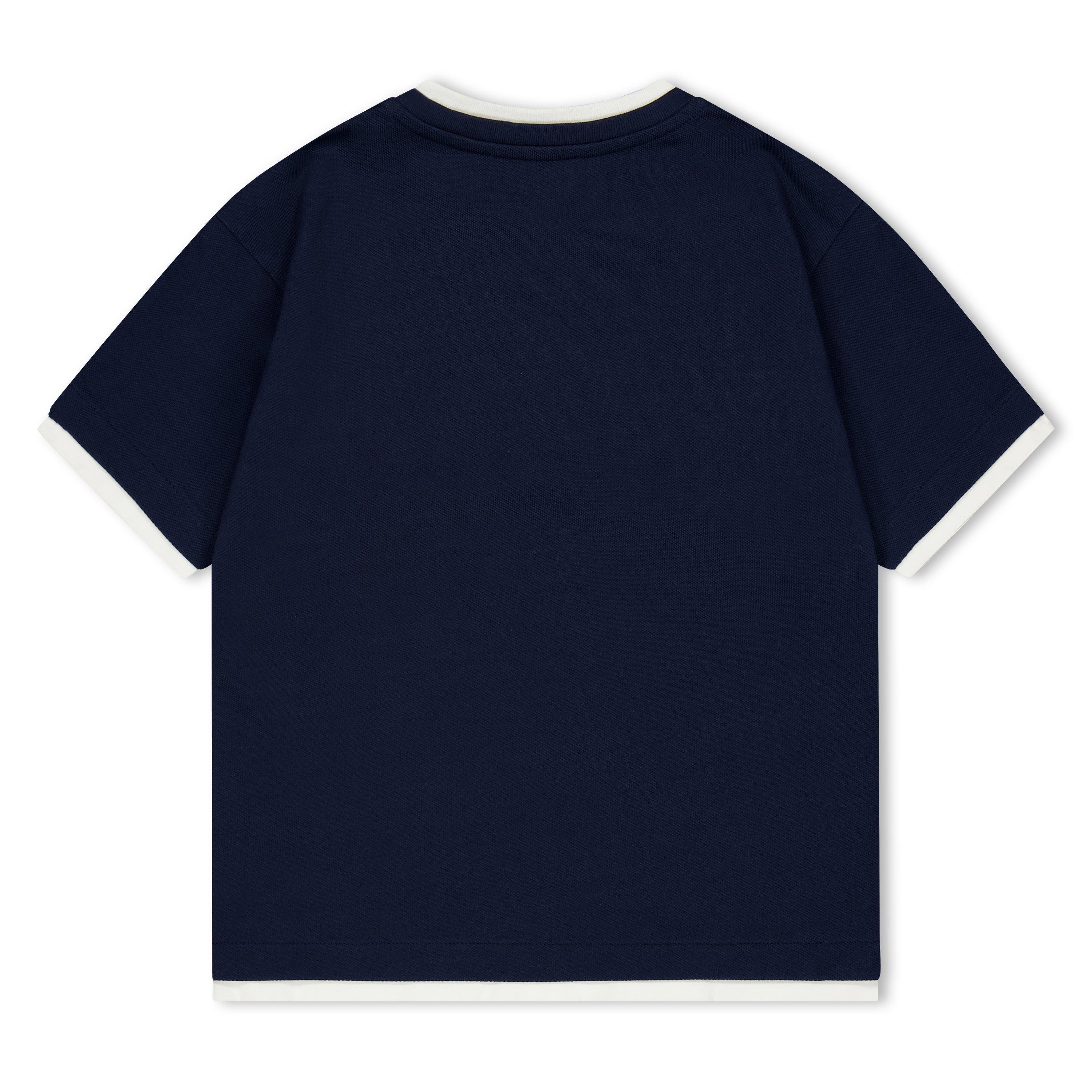 Navy 617BC - Balmain - Balmain Logo T-Shirt Jn62 - 2