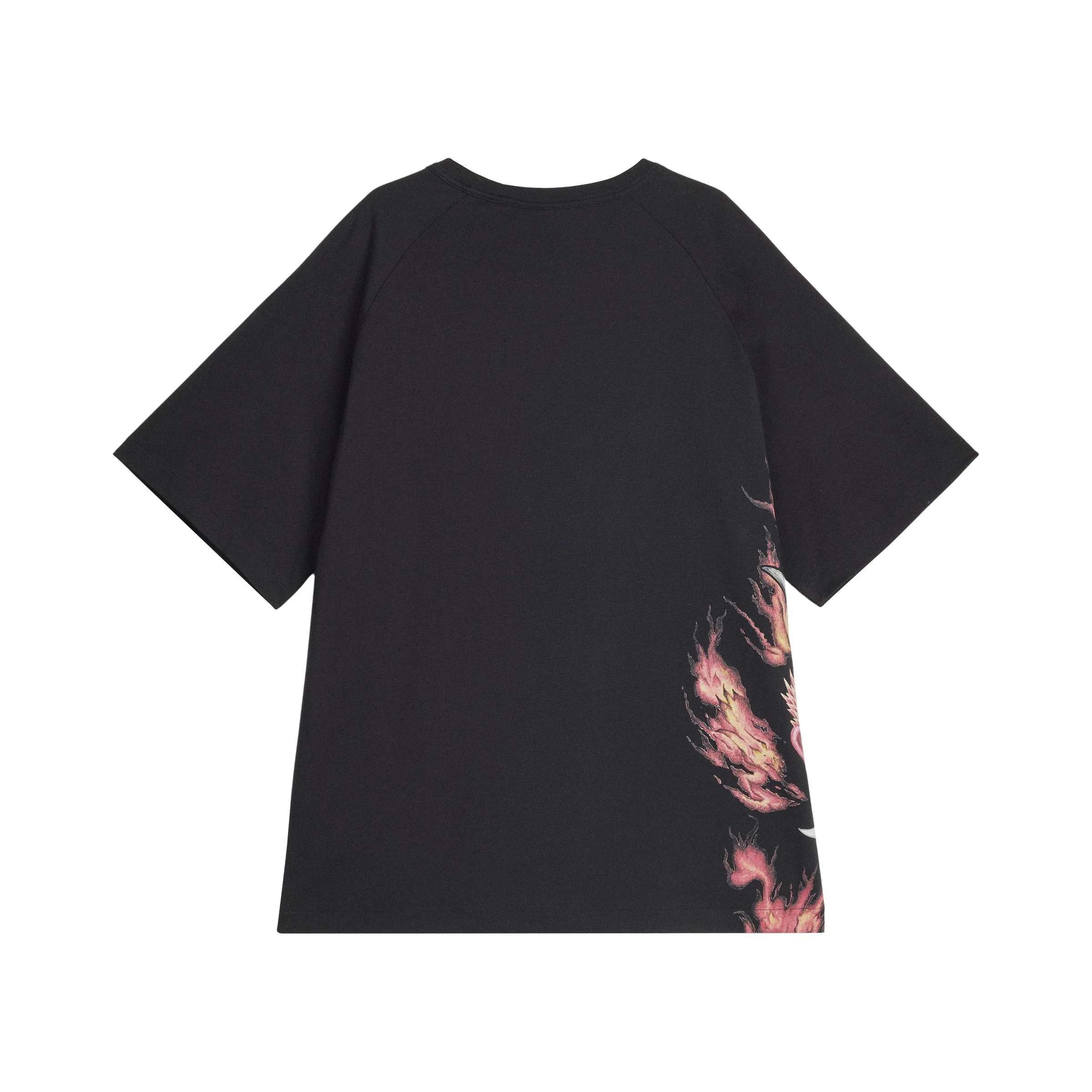Black - Y3 - Yaksha Graphic Short Sleeve Tee - 2