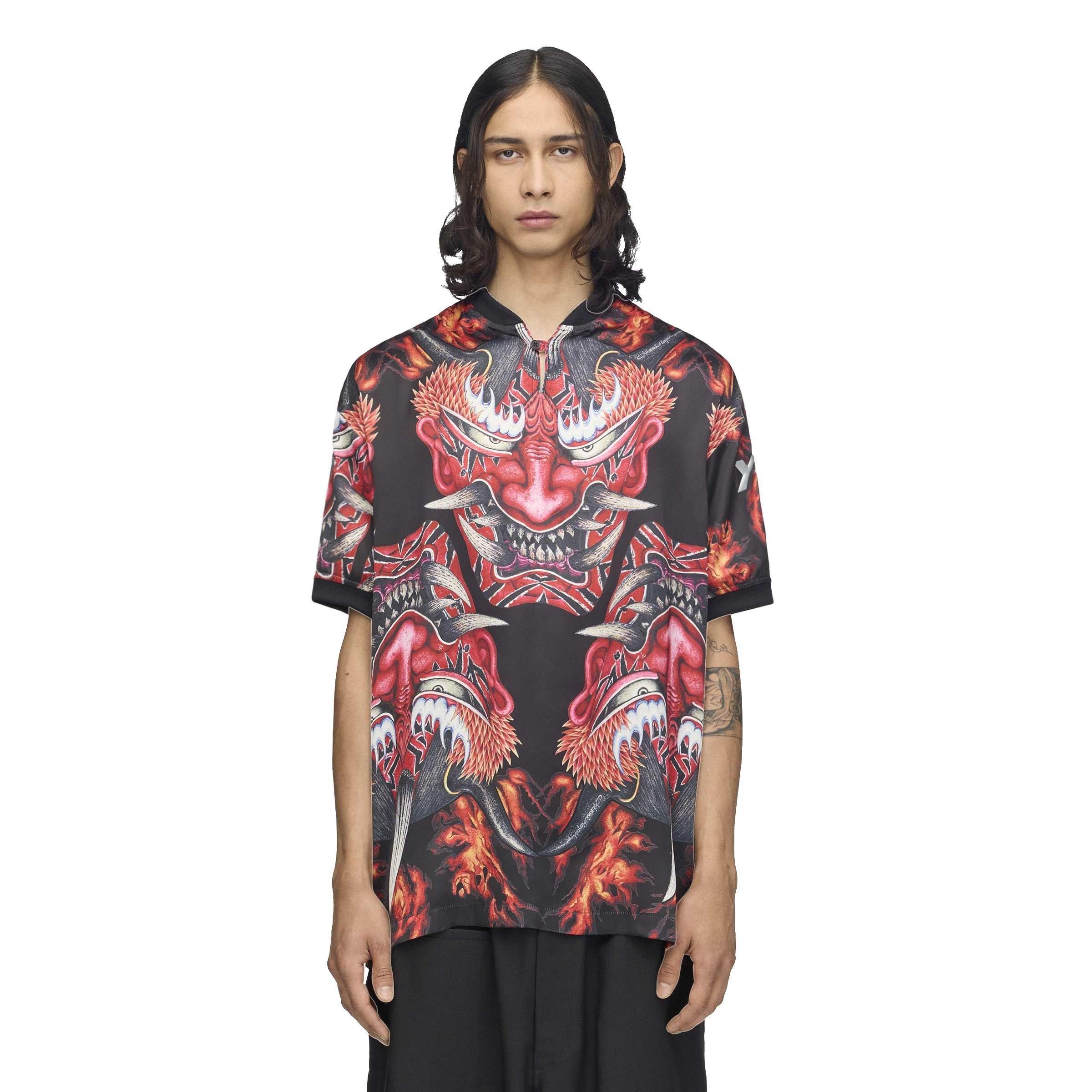 Multi - Y3 - Satin Yaksha Graphic Jersey - 3