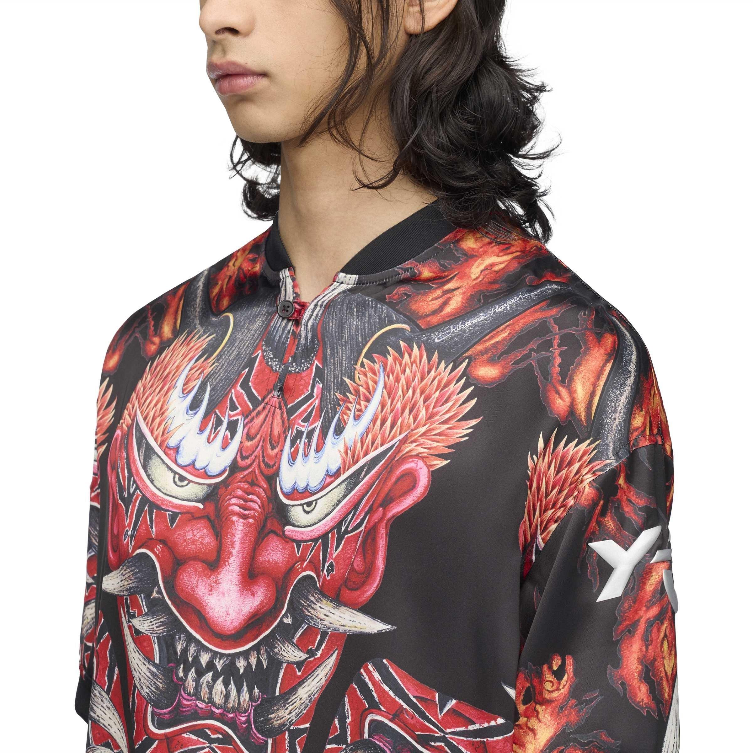 Multi - Y3 - Satin Yaksha Graphic Jersey - 5
