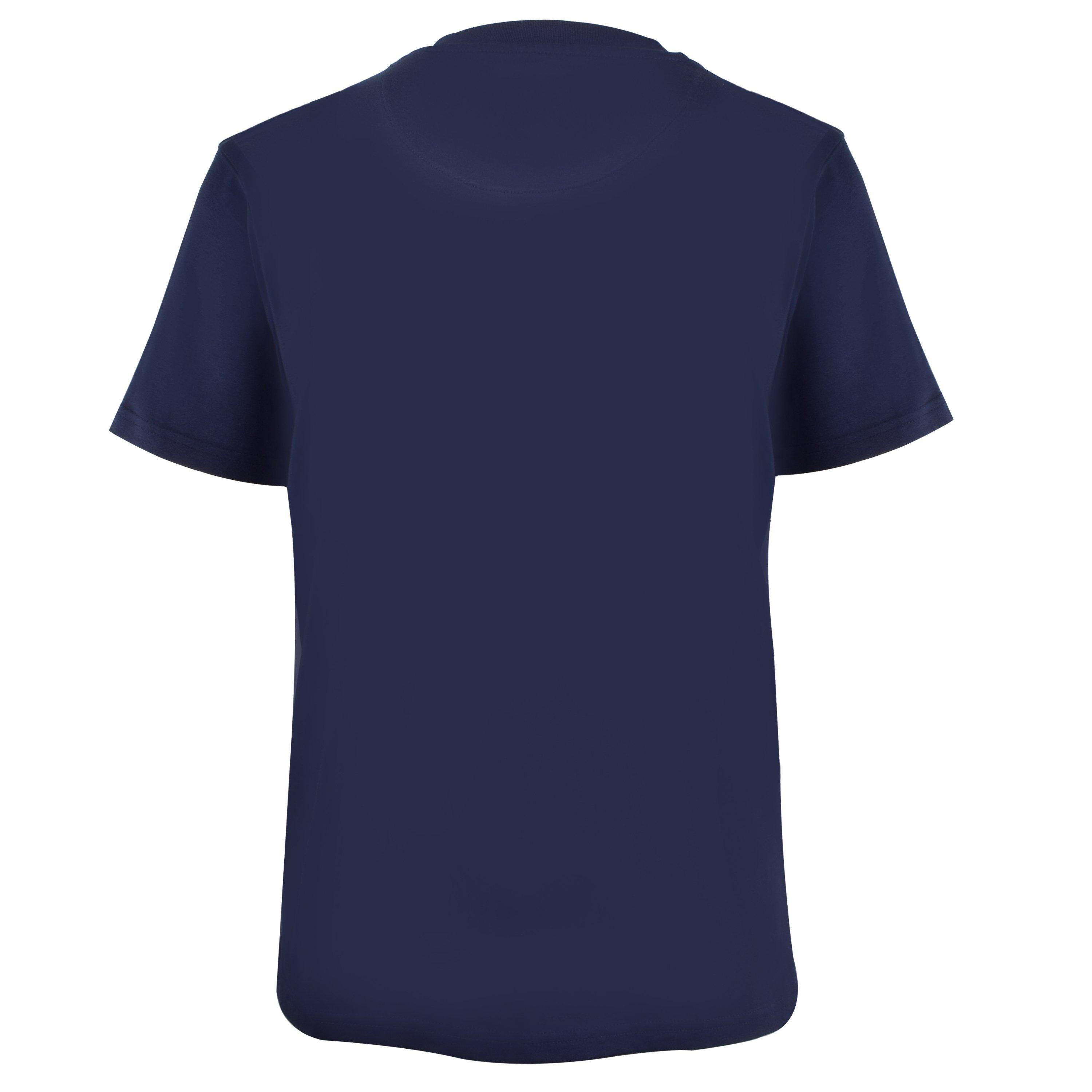 Navy - Pretty Green - PG Swirl Logo Regular Fit T-Shirt - 2
