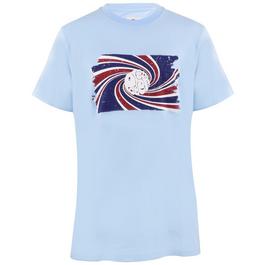 Pretty Green PG Swirl Logo Regular Fit T-Shirt