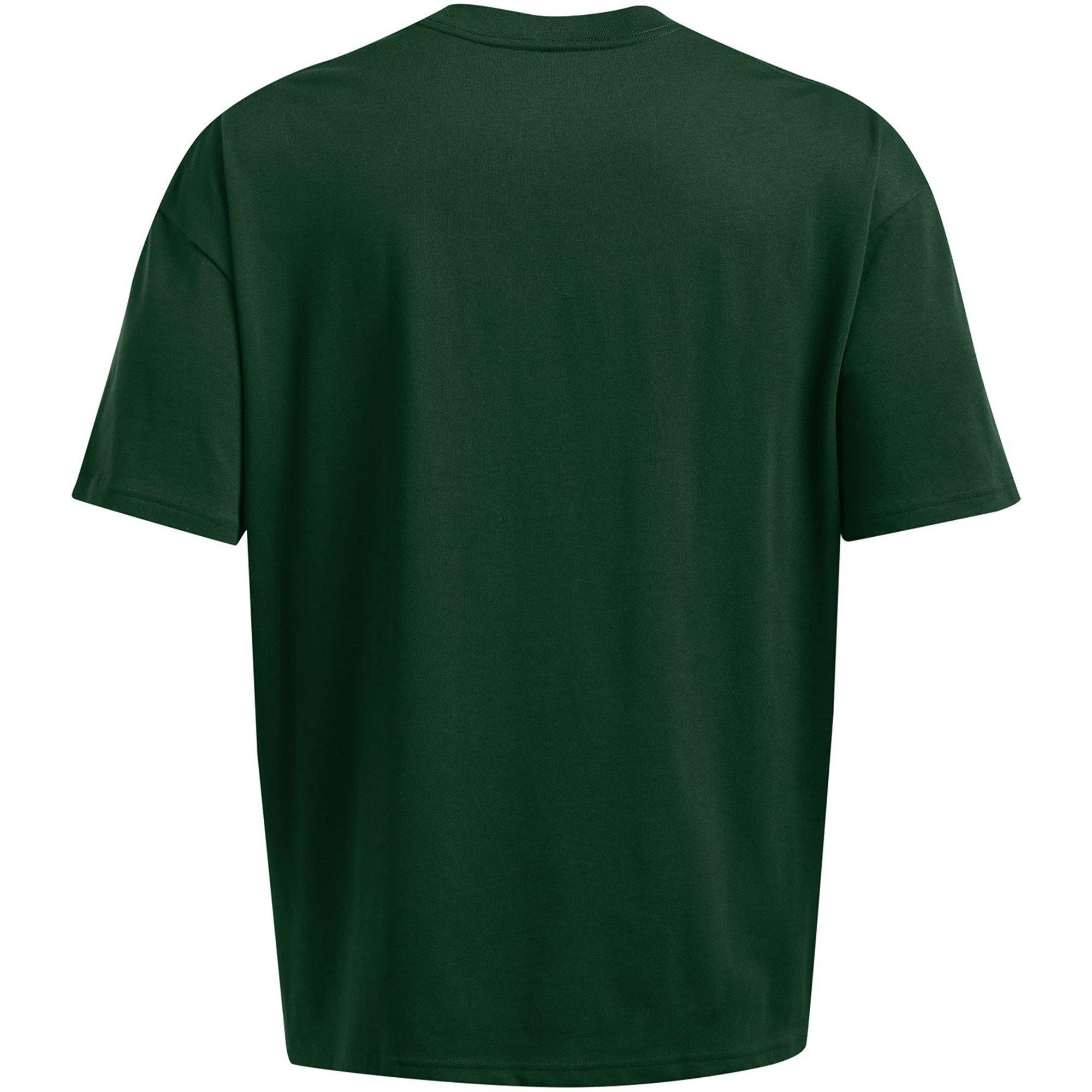 Green - Under Armour - Men's Heavyweight Branded Short-Sleeve T-Shirt - 2