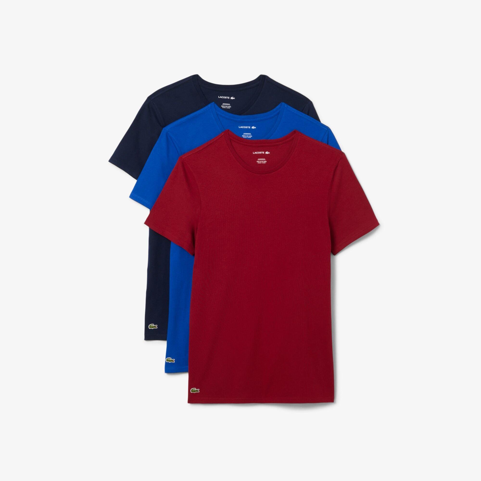 Bord/Cobalt/Nvy - Lacoste - Lacoste 3Pck Slm T Sn99 - 1