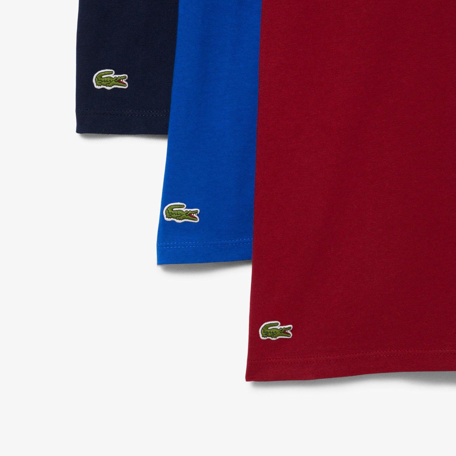 Bord/Cobalt/Nvy - Lacoste - Lacoste 3Pck Slm T Sn99 - 7