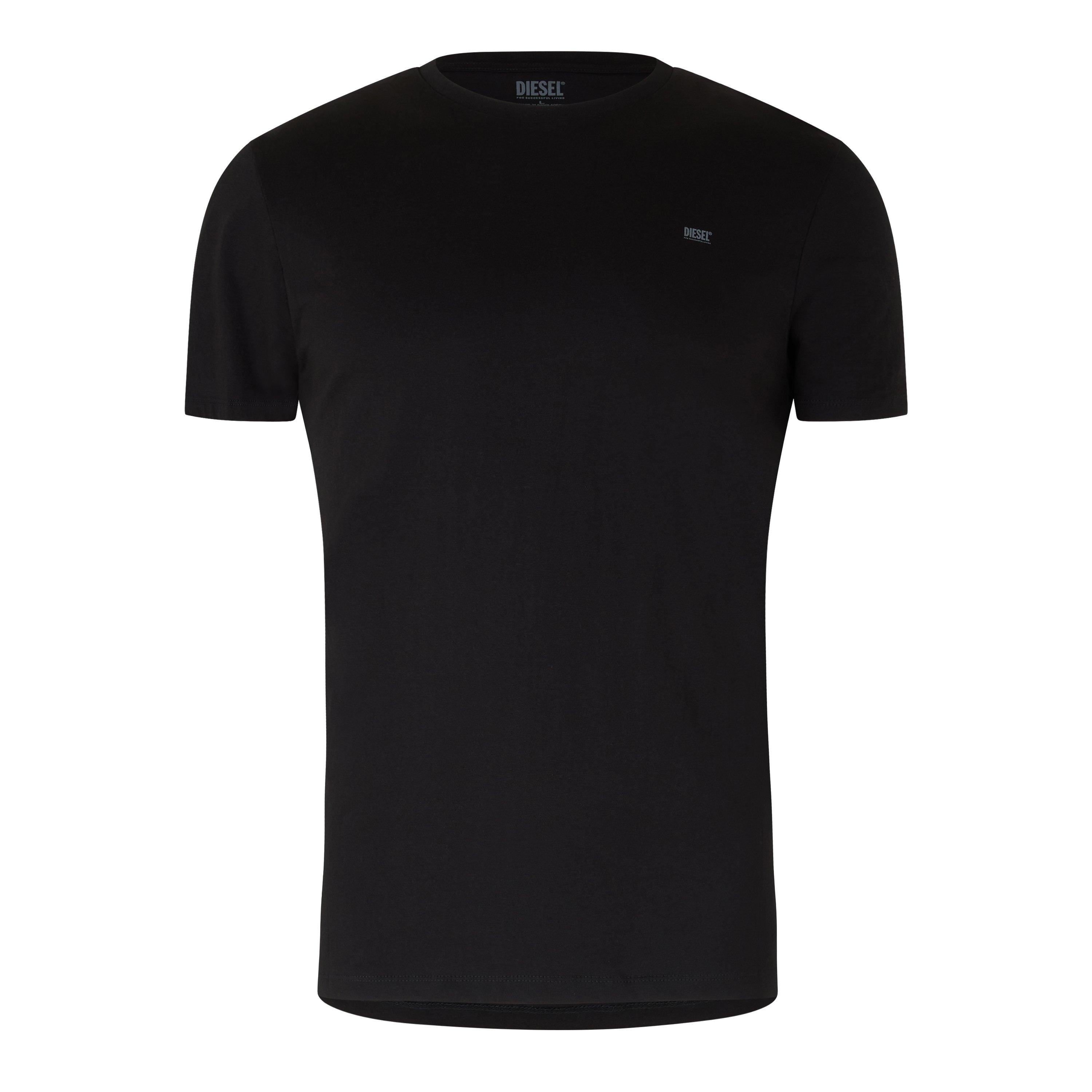 Black - Diesel - Men's Randal Slim Fit 2 Pack T-Shirts - 1