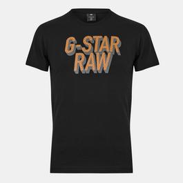 G Star 3D Dotted Graphic T-Shirt