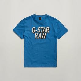 G Star 3D Dotted Graphic T Shirt